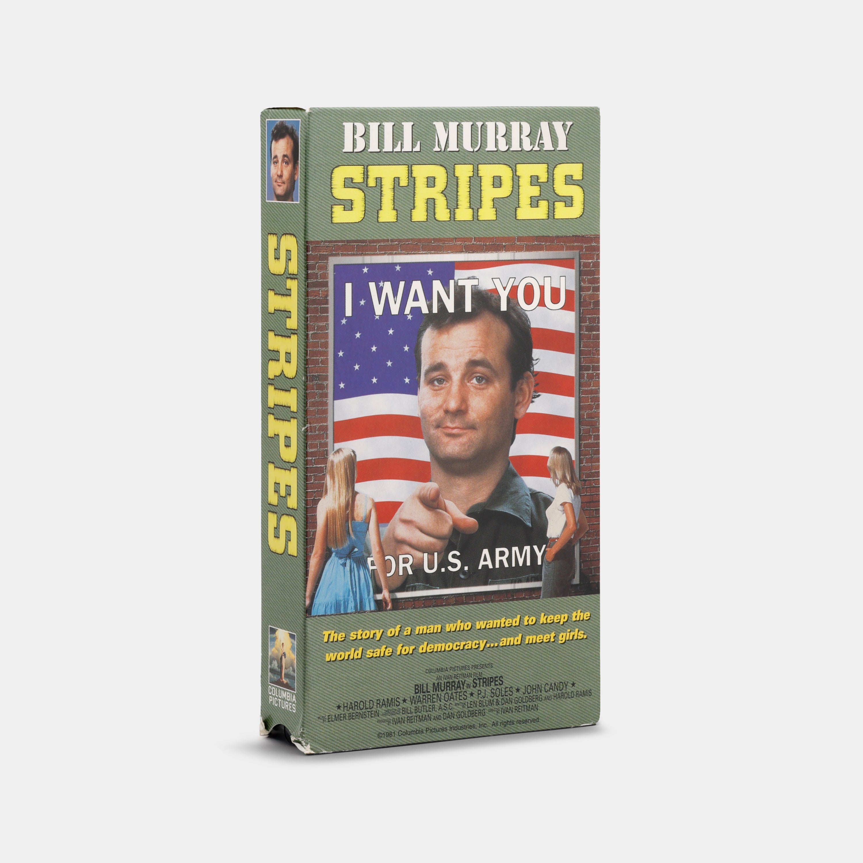 Stripes VHS Tape