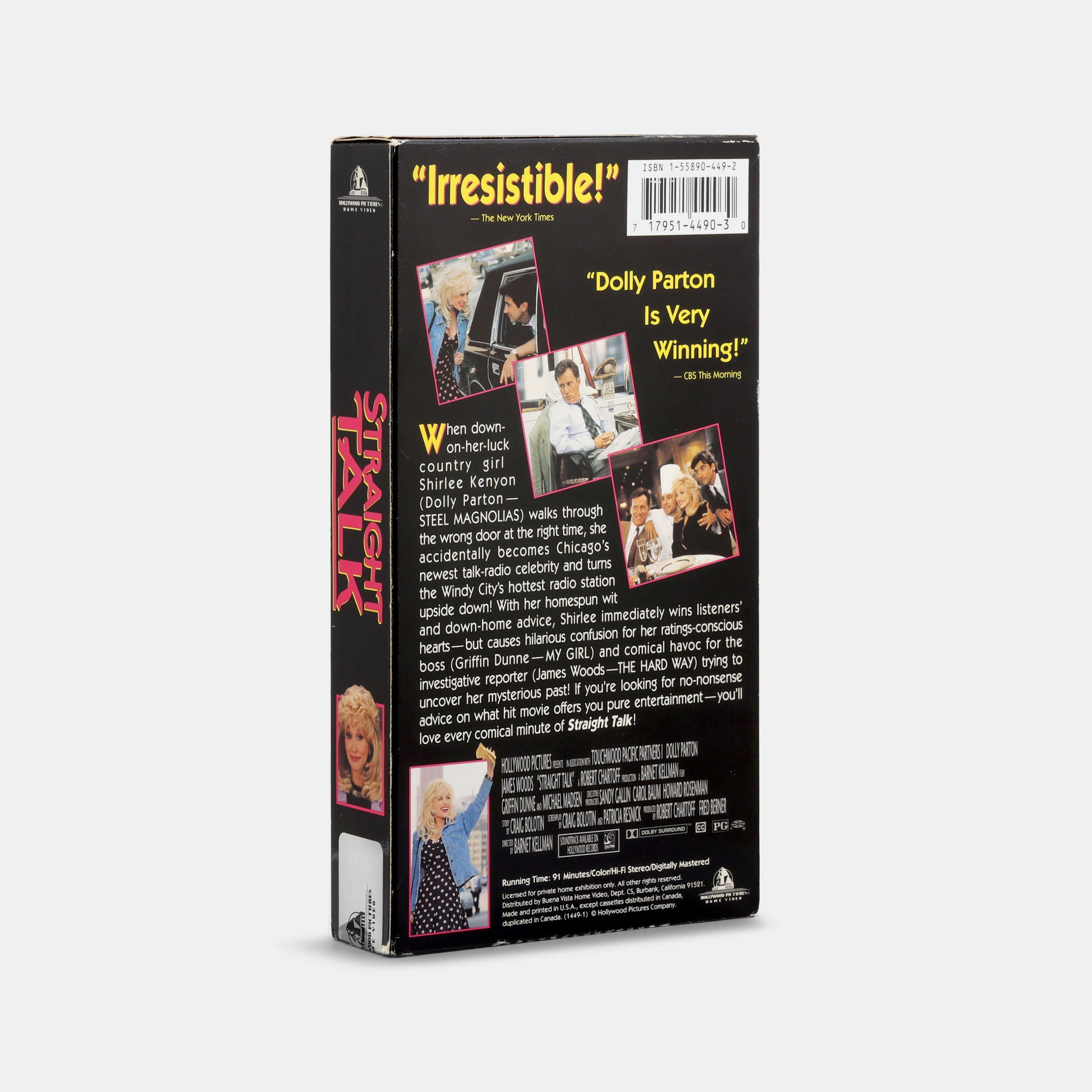 Straight Talk VHS Tape