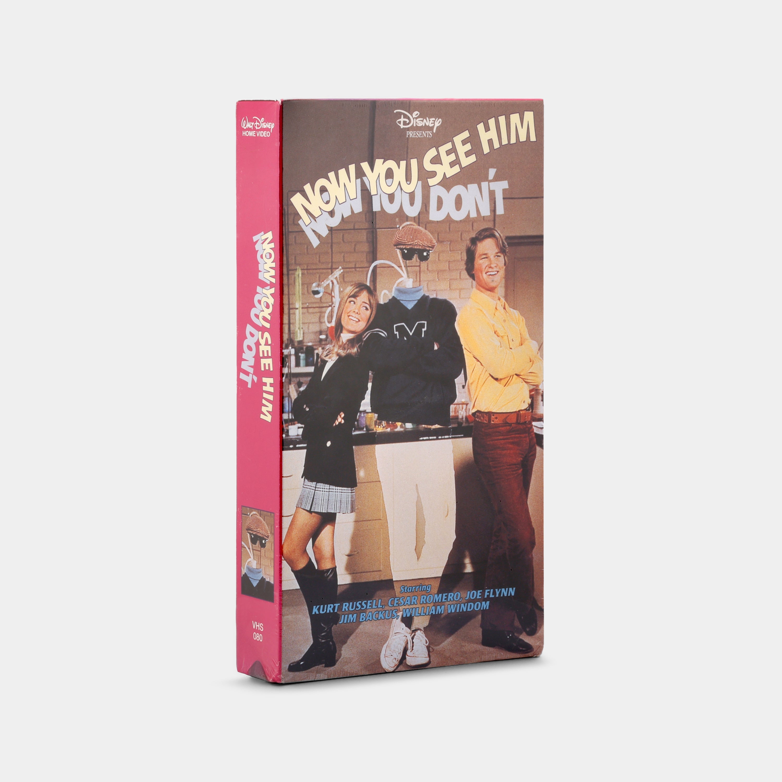 Now You See Him, Now You Don't (Sealed) VHS Tape
