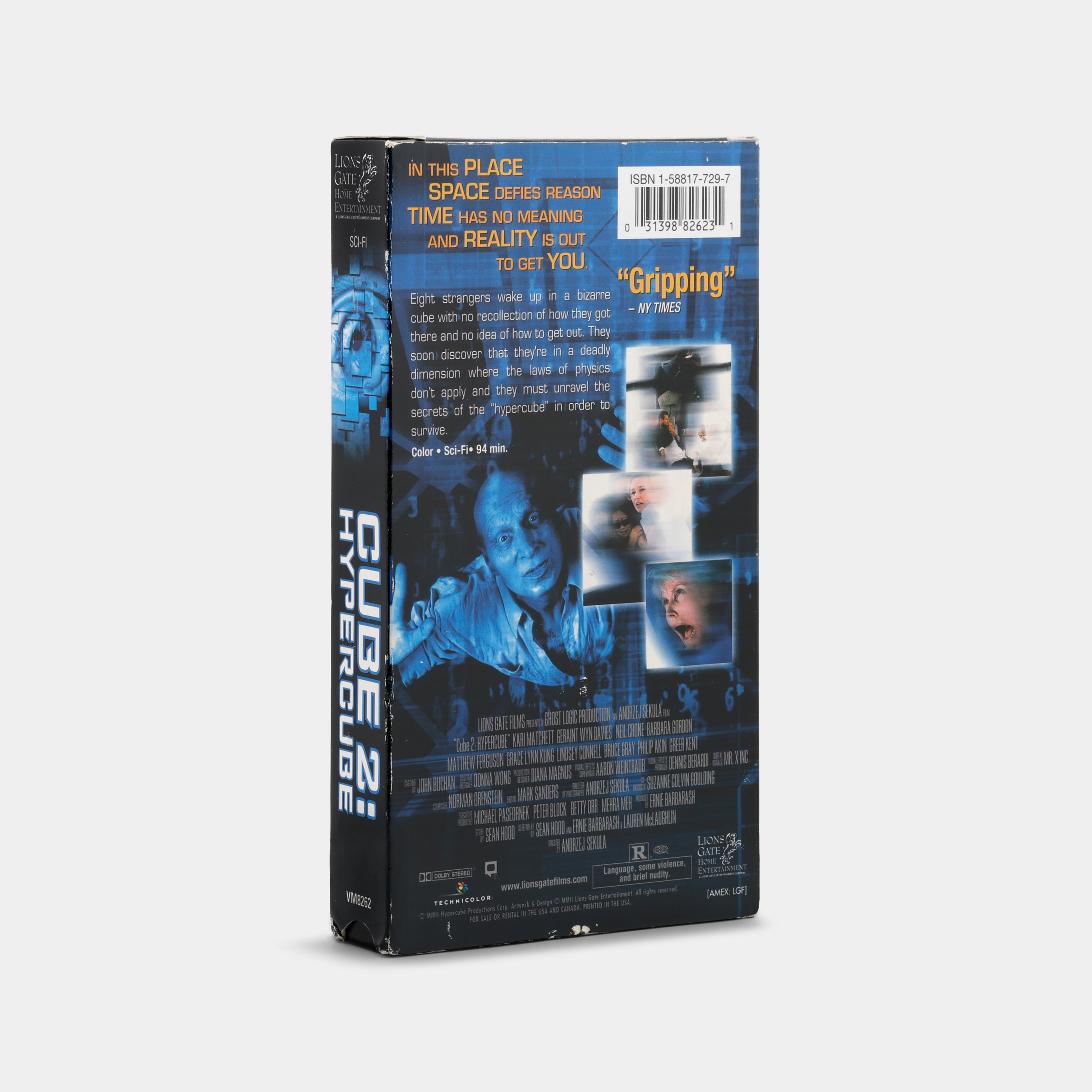 Cube 2: Hypercube VHS Tape – Retrospekt