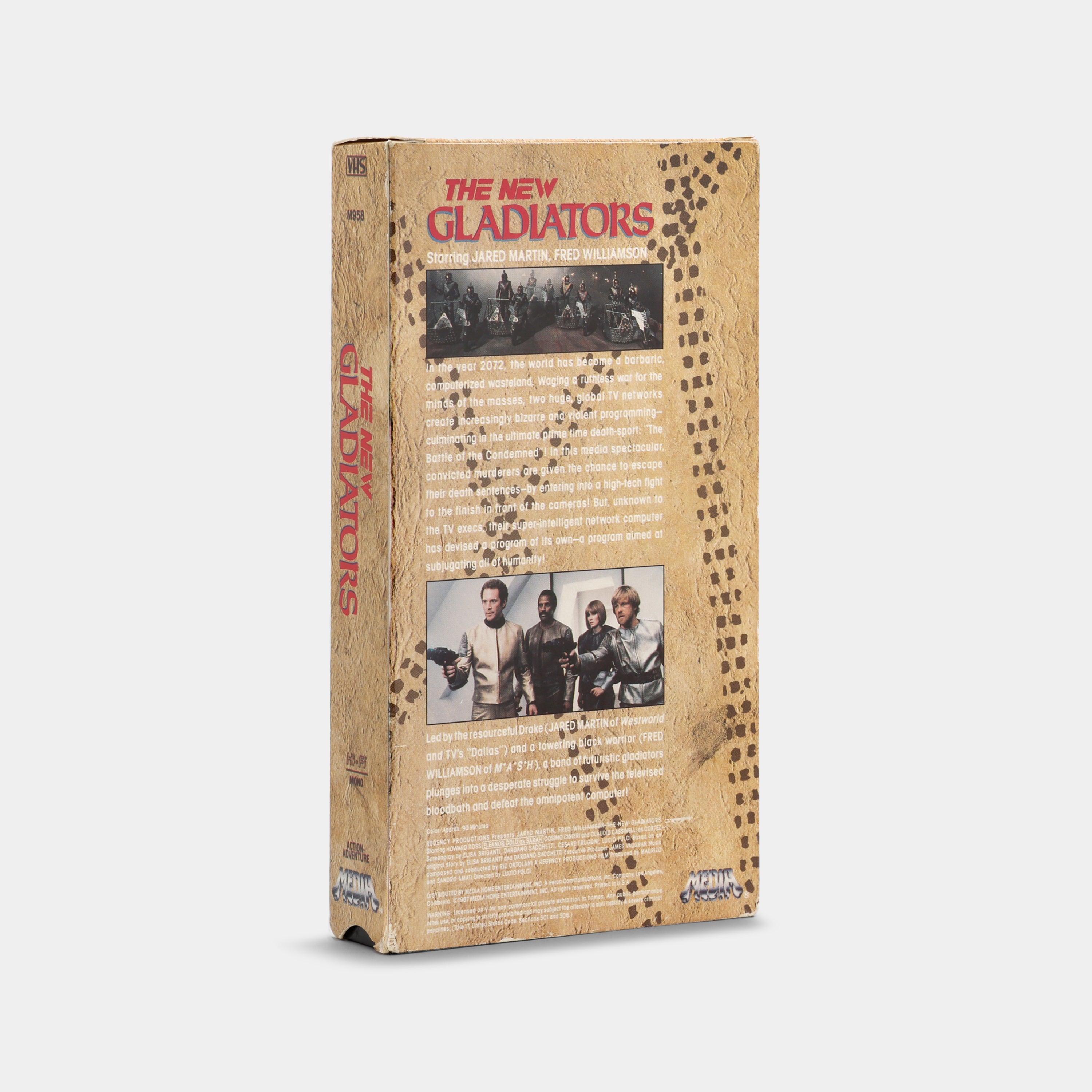 The New Gladiators VHS Tape