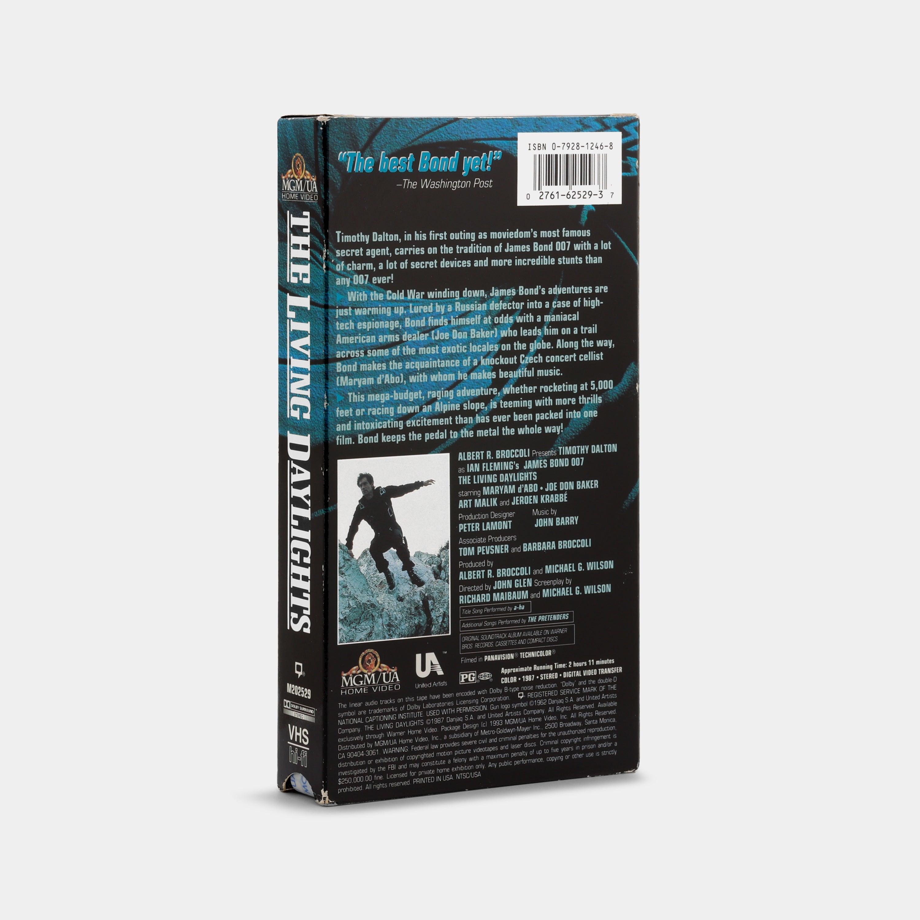 James Bond 007: The Living Daylights VHS Tape