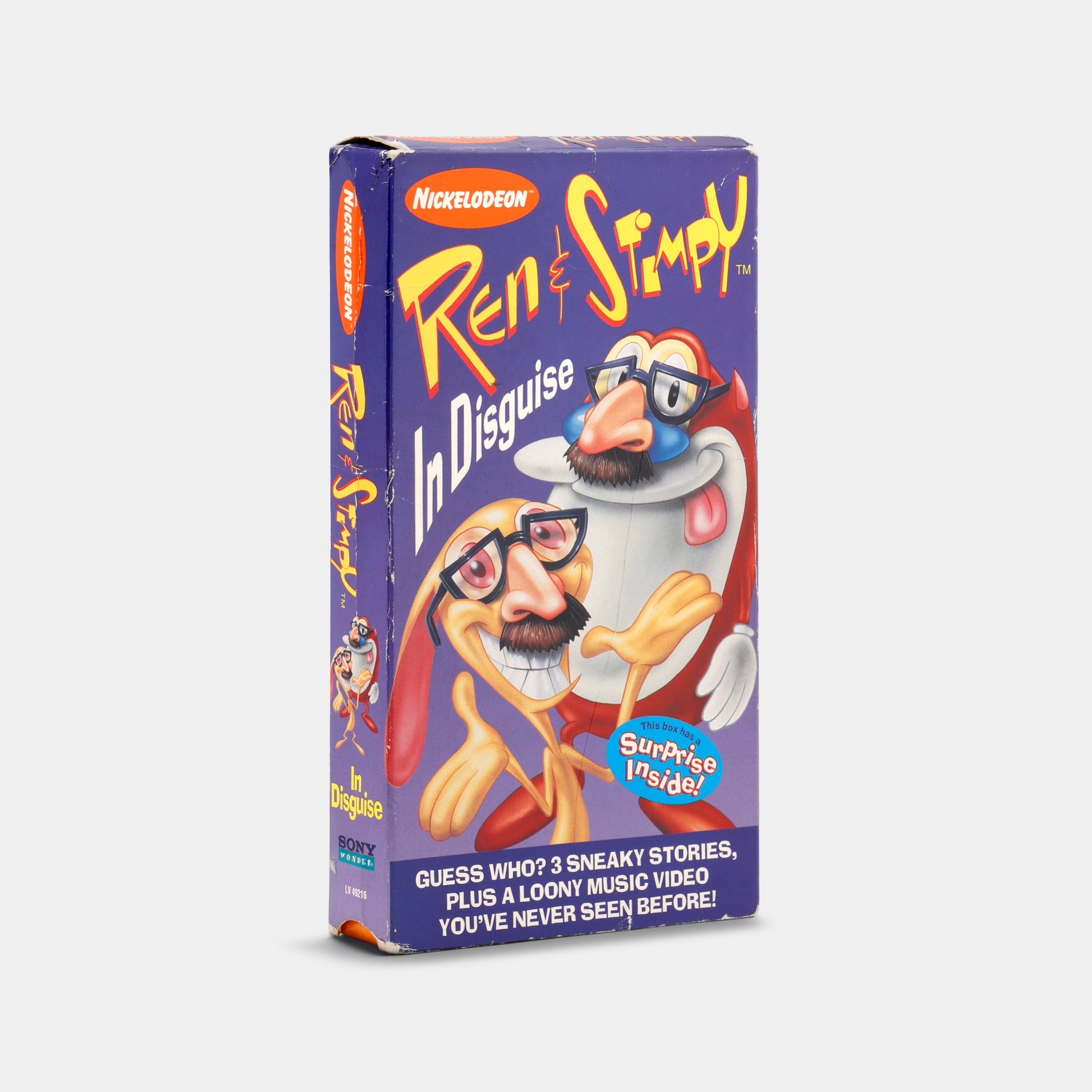 Ren & Stimpy: In Disguise VHS Tape