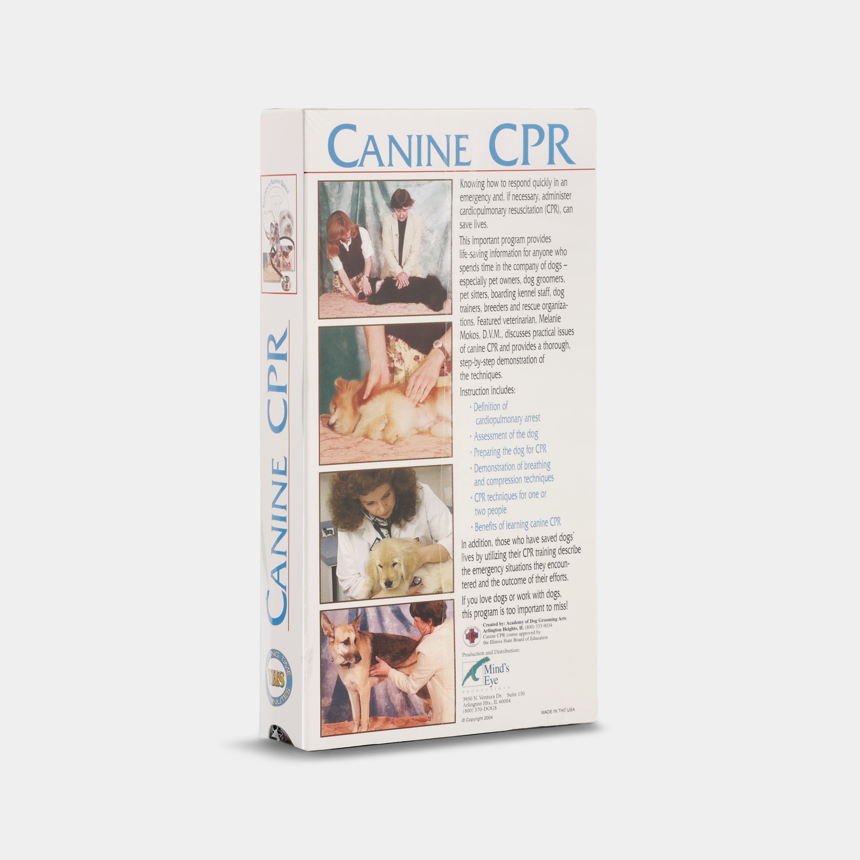 Canine CPR (Sealed) VHS Tape
