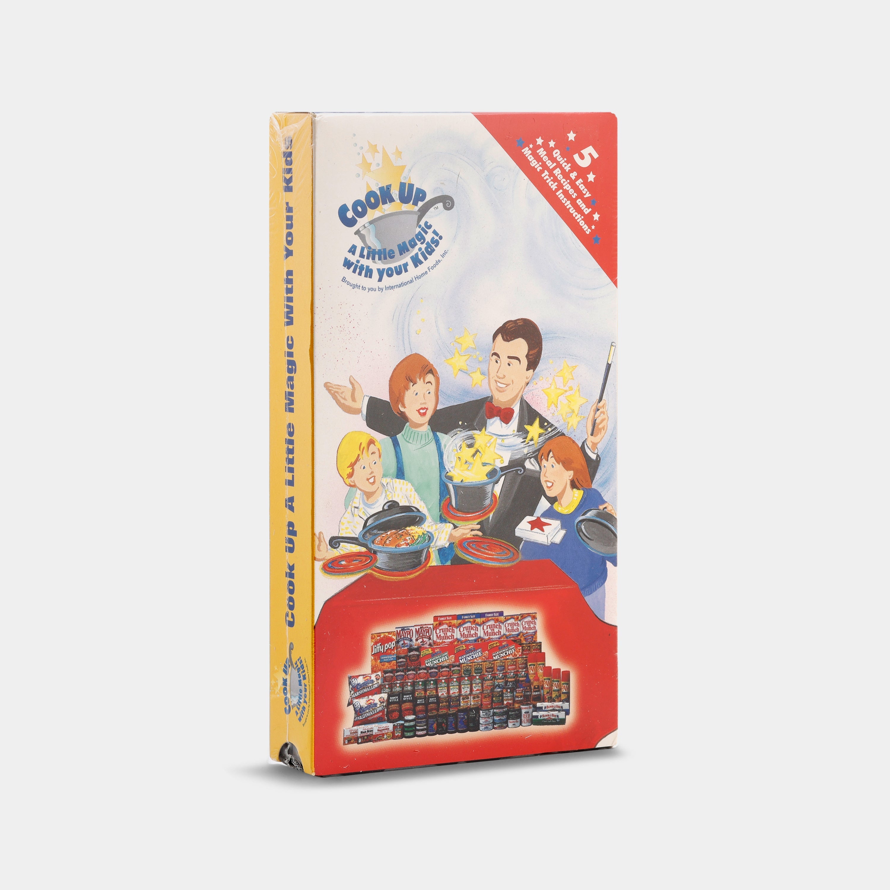 Cook Up a Little Magic With Your Kids (Sealed) VHS Tape