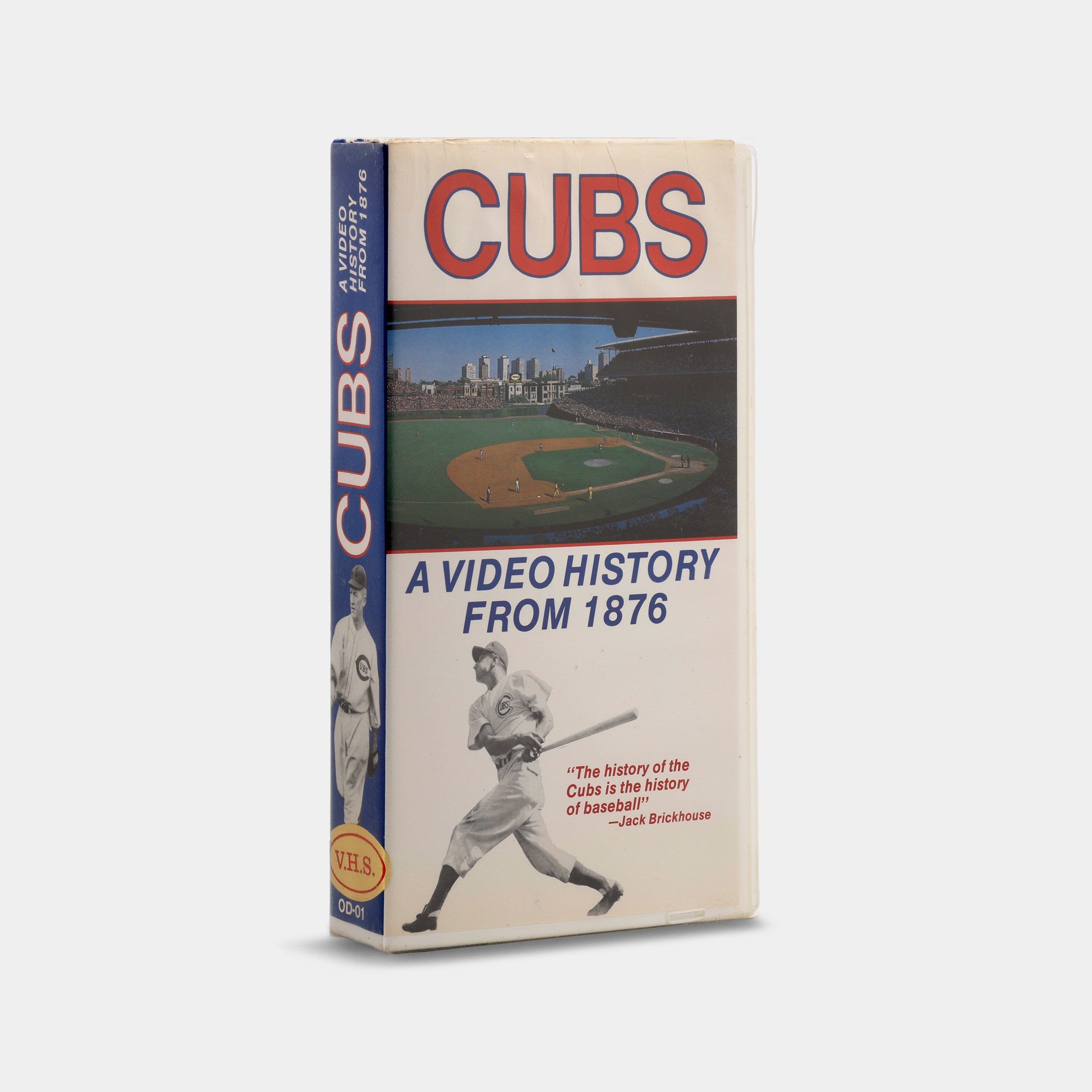 Cubs: A Video History From 1876 VHS Tape