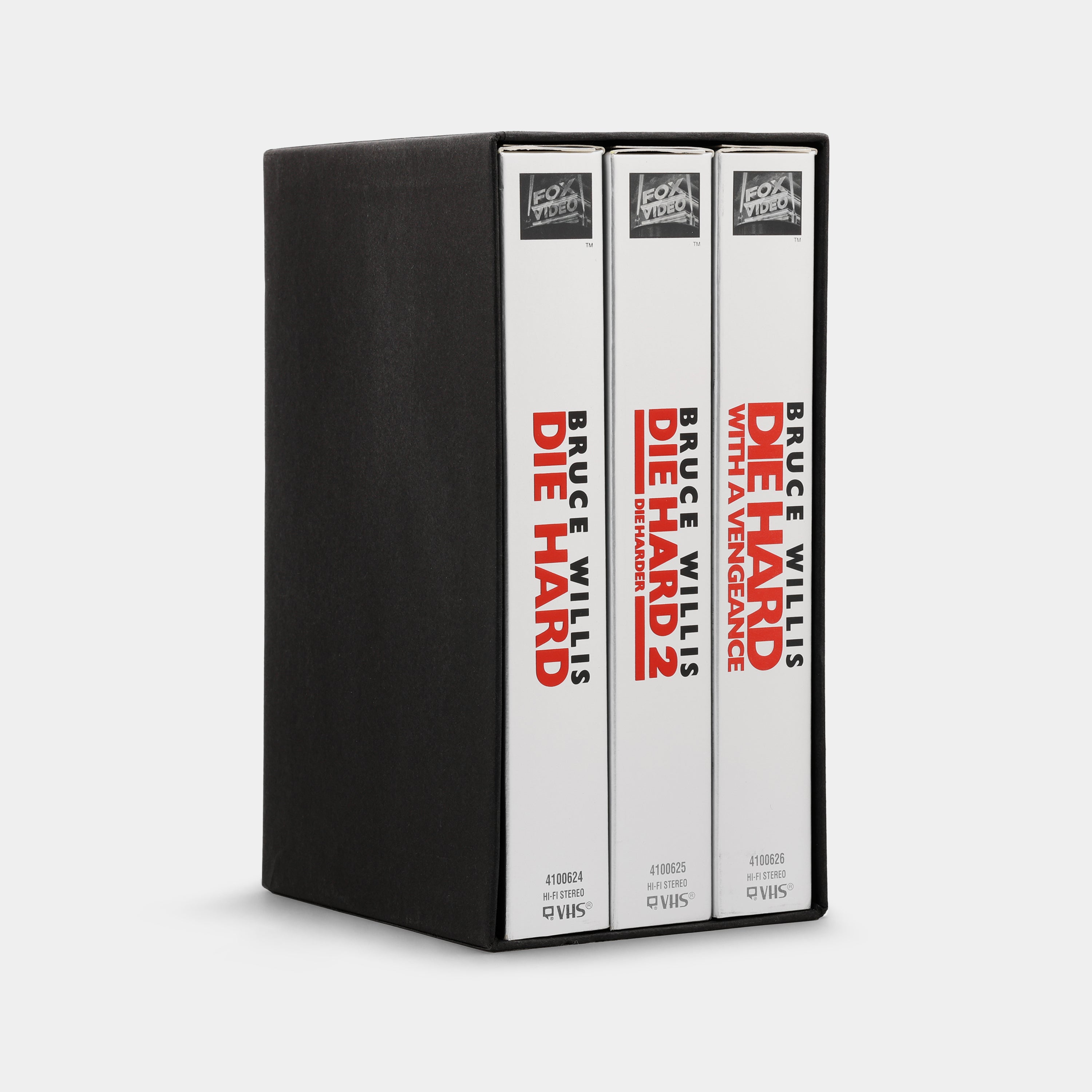 Die Hard Trilogy VHS Tape Box Set