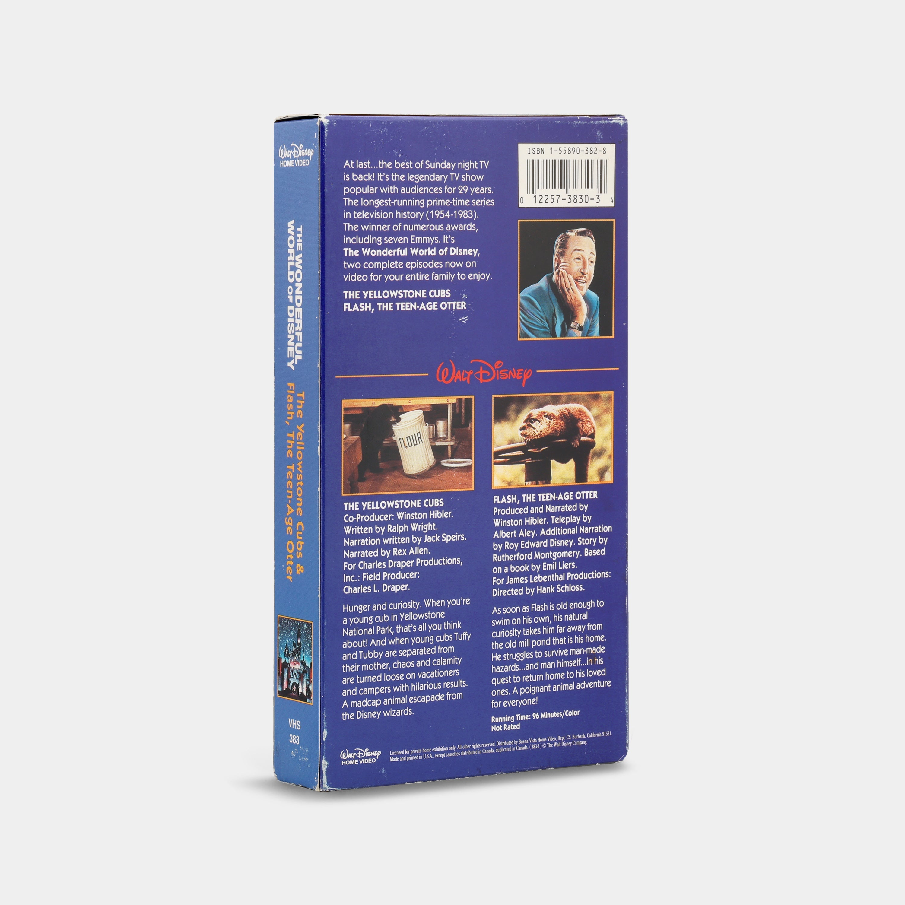 The Wonderful World of Disney: The Yellowstone Cubs & Flash, the Teen-Age Otter VHS Tape