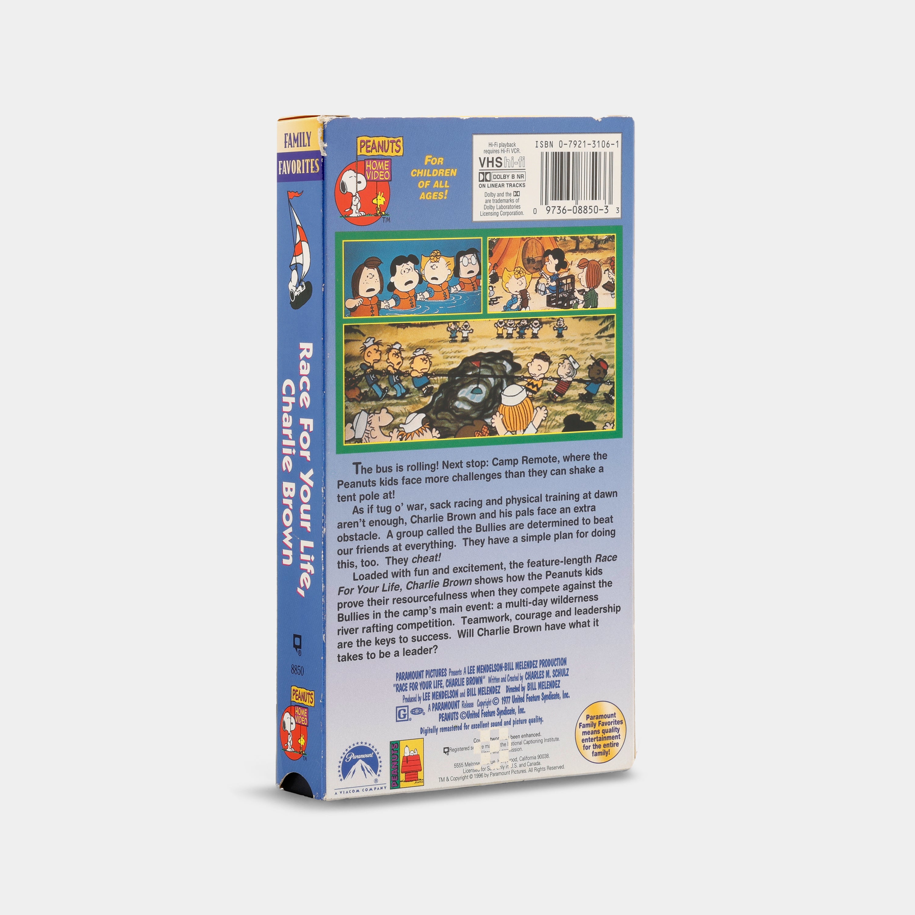 Race for Your Life, Charlie Brown VHS Tape – Retrospekt