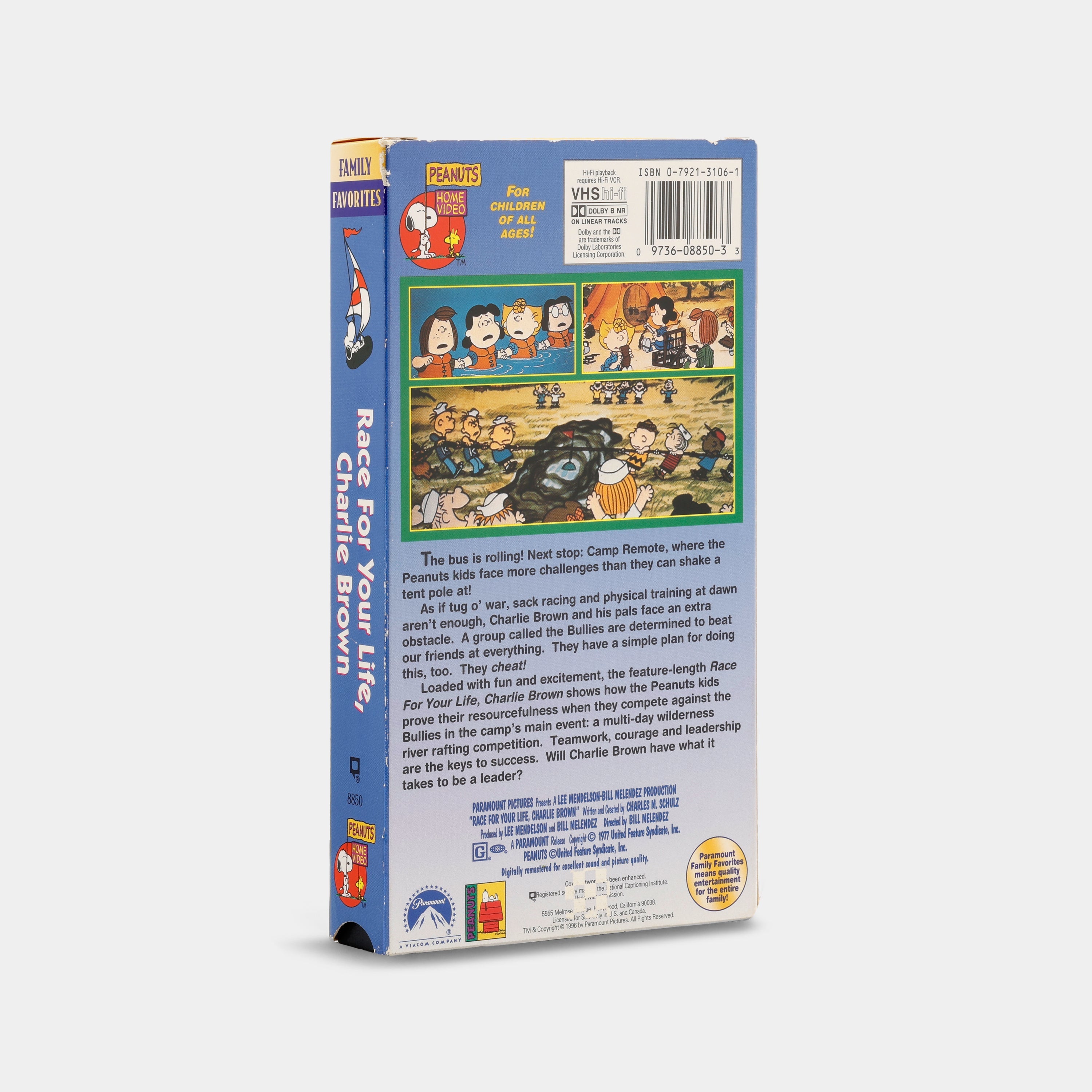 Race for Your Life, Charlie Brown VHS Tape
