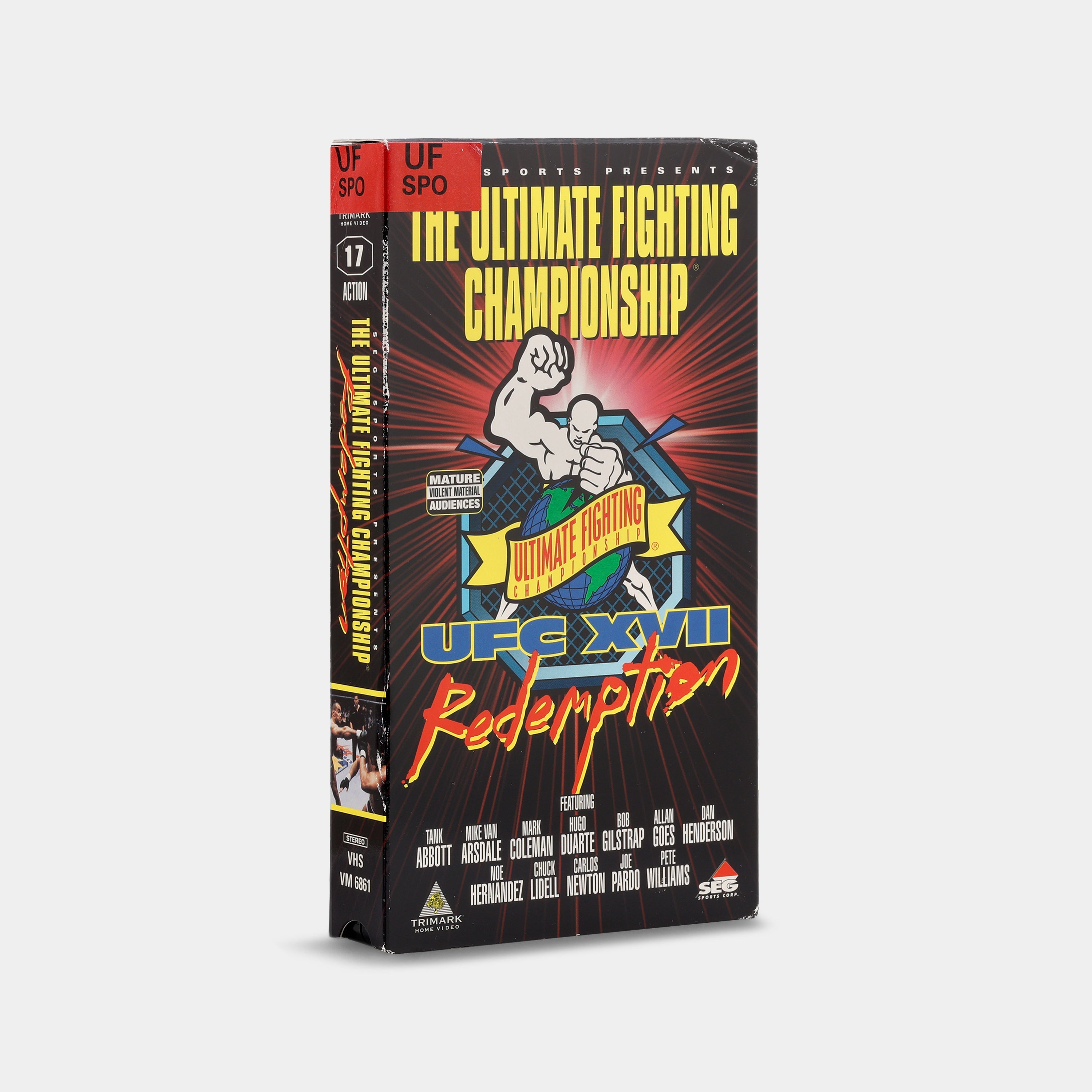 UFC XVII: Redemption VHS Tape