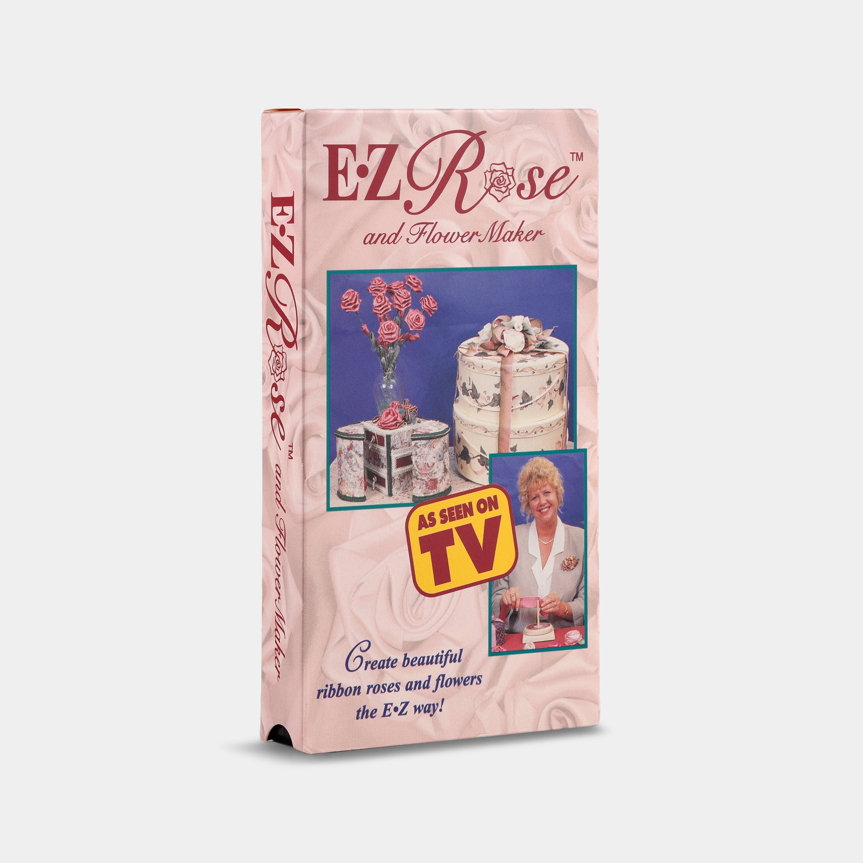 E-Z Rose and Flower Maker VHS Tape