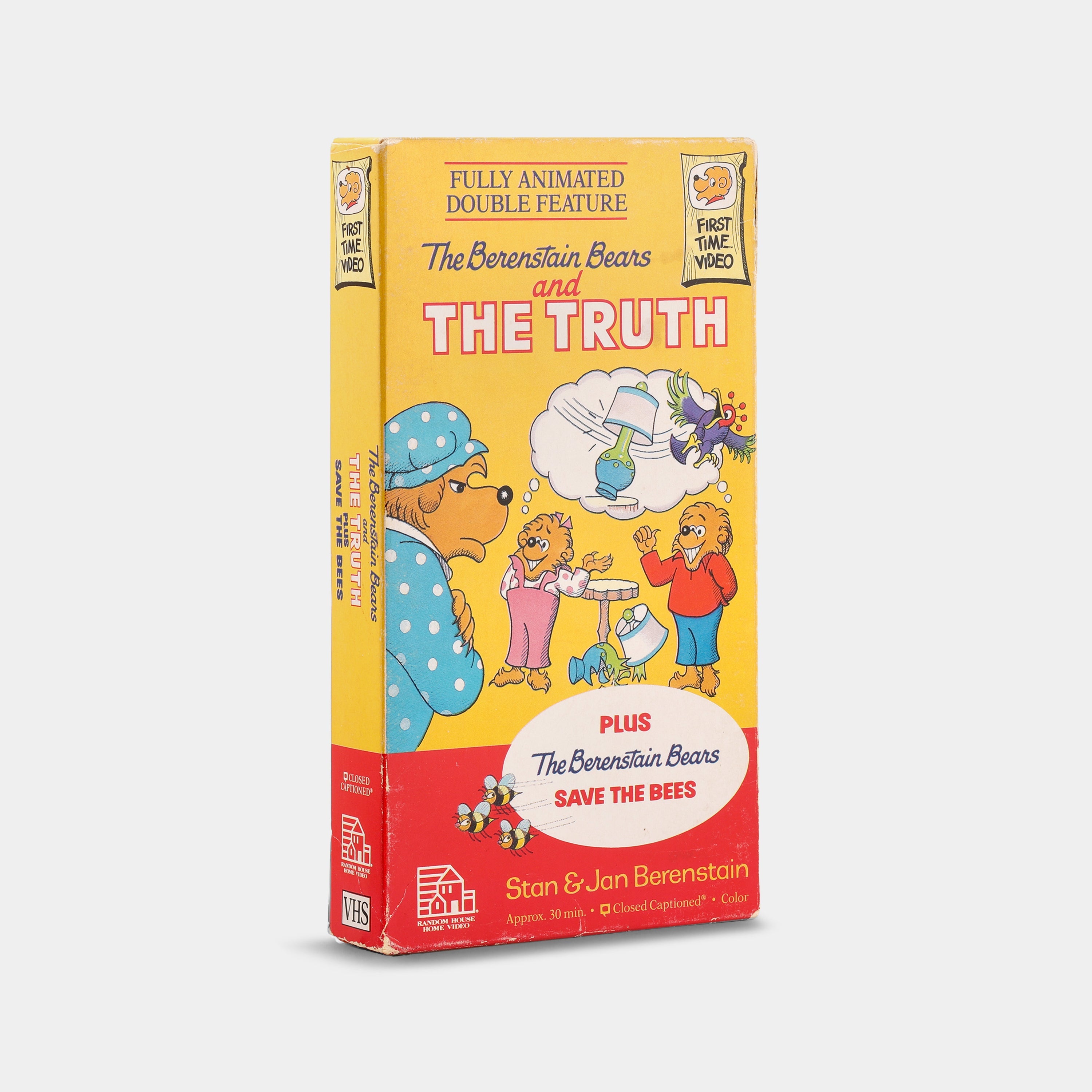 The Berenstain Bears and the Truth / The Berenstain Bears Save the Bees VHS Tape