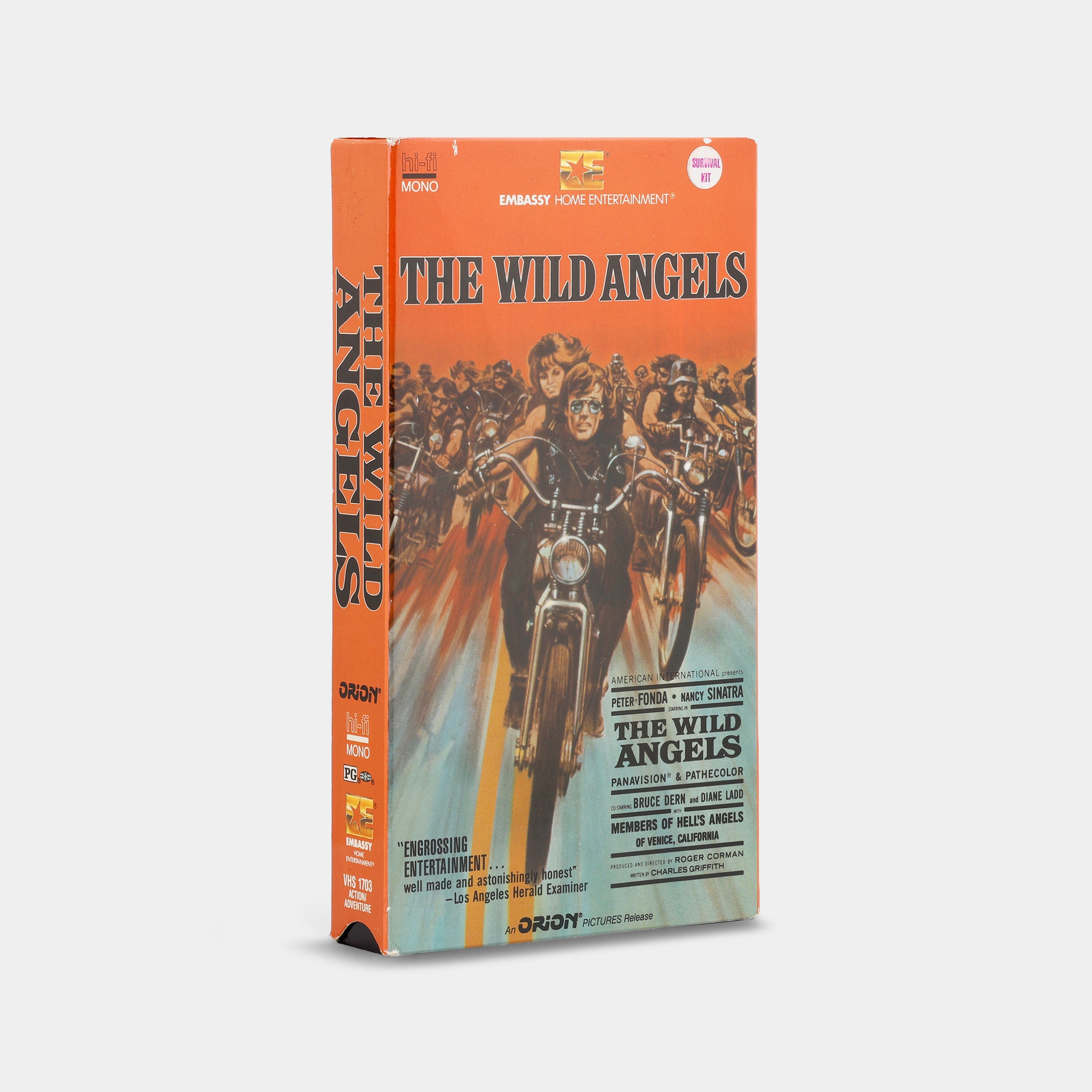 The Wild Angels VHS Tape