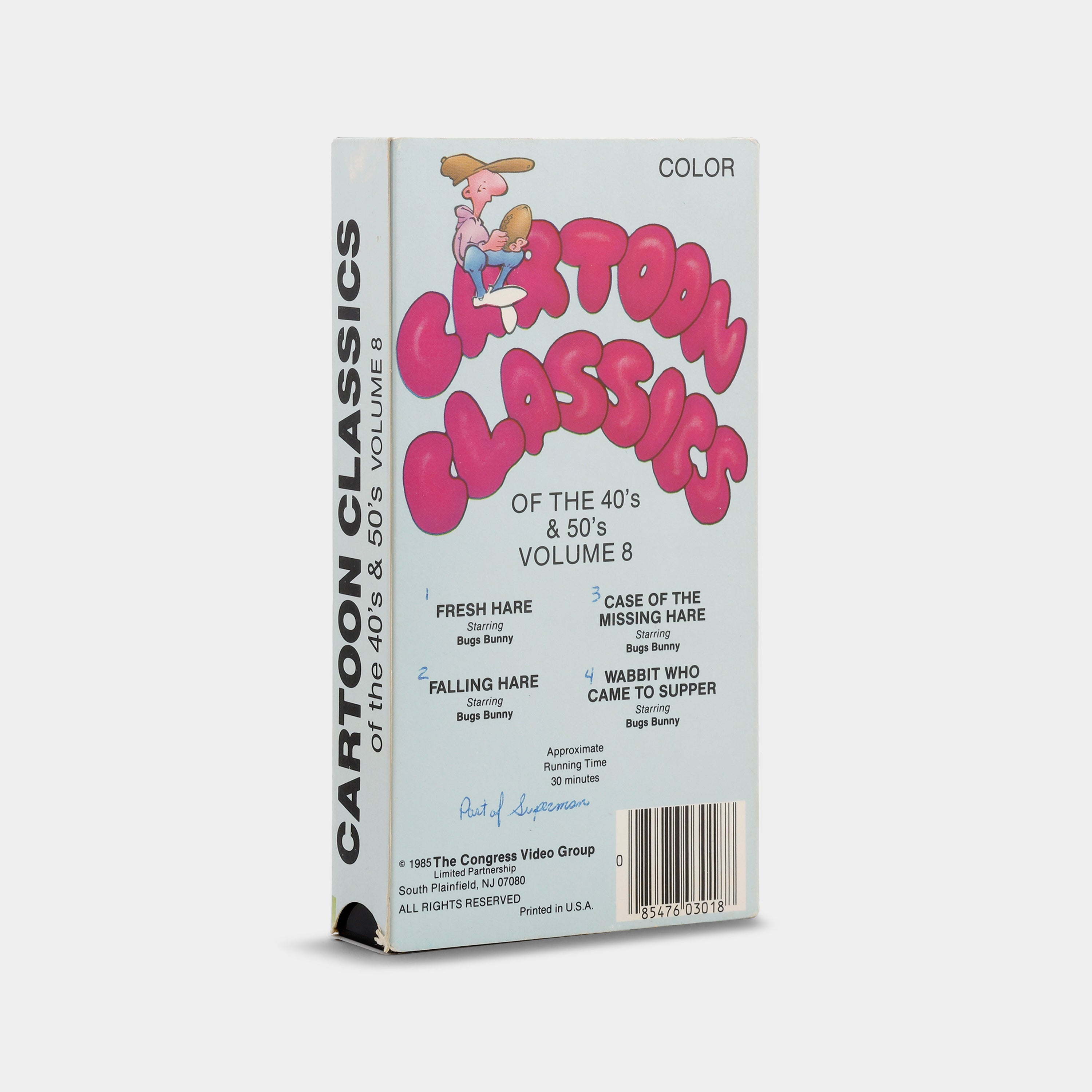 Cartoon Classics of the 40's and 50's: Volume 8 VHS Tape