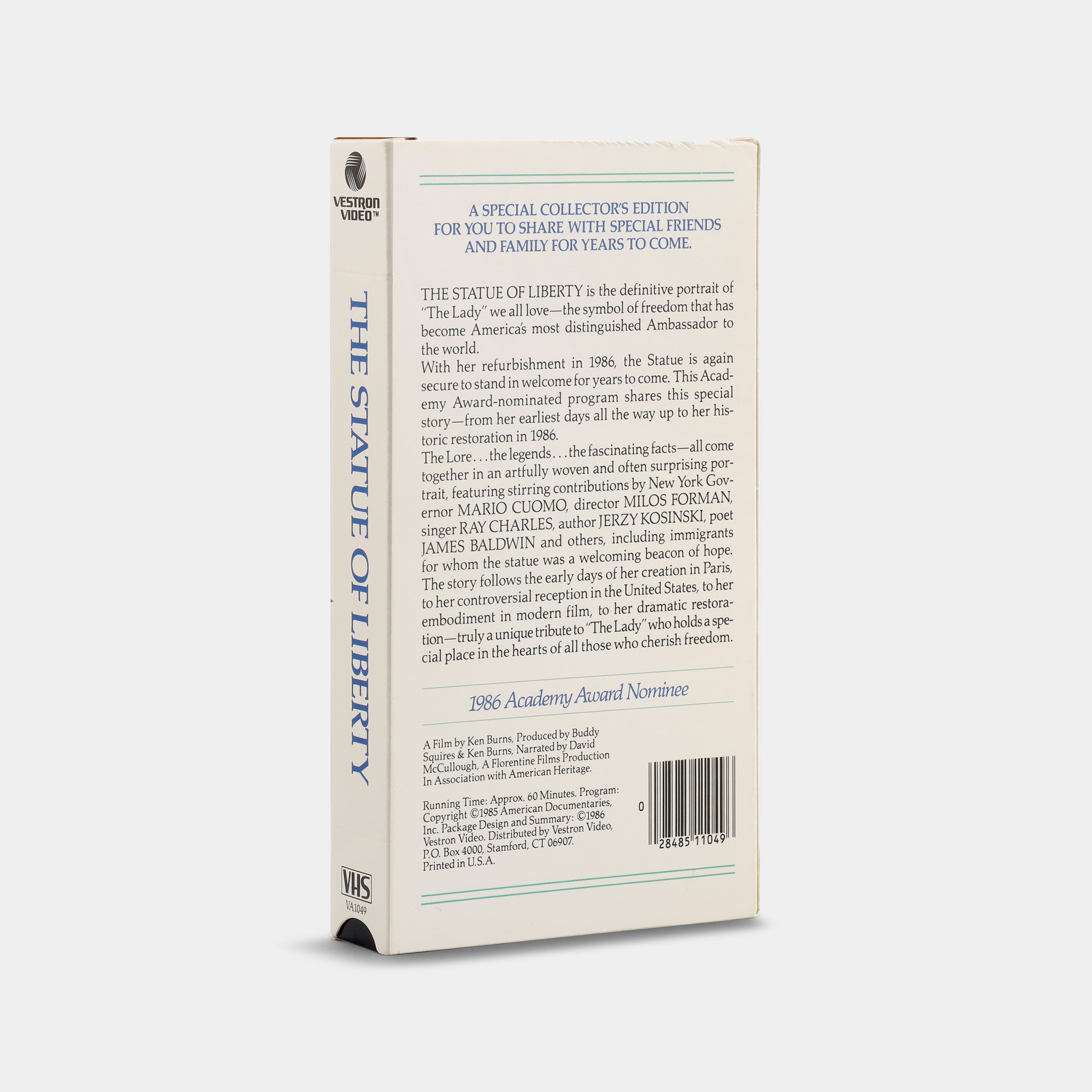The Statue of Liberty VHS Tape