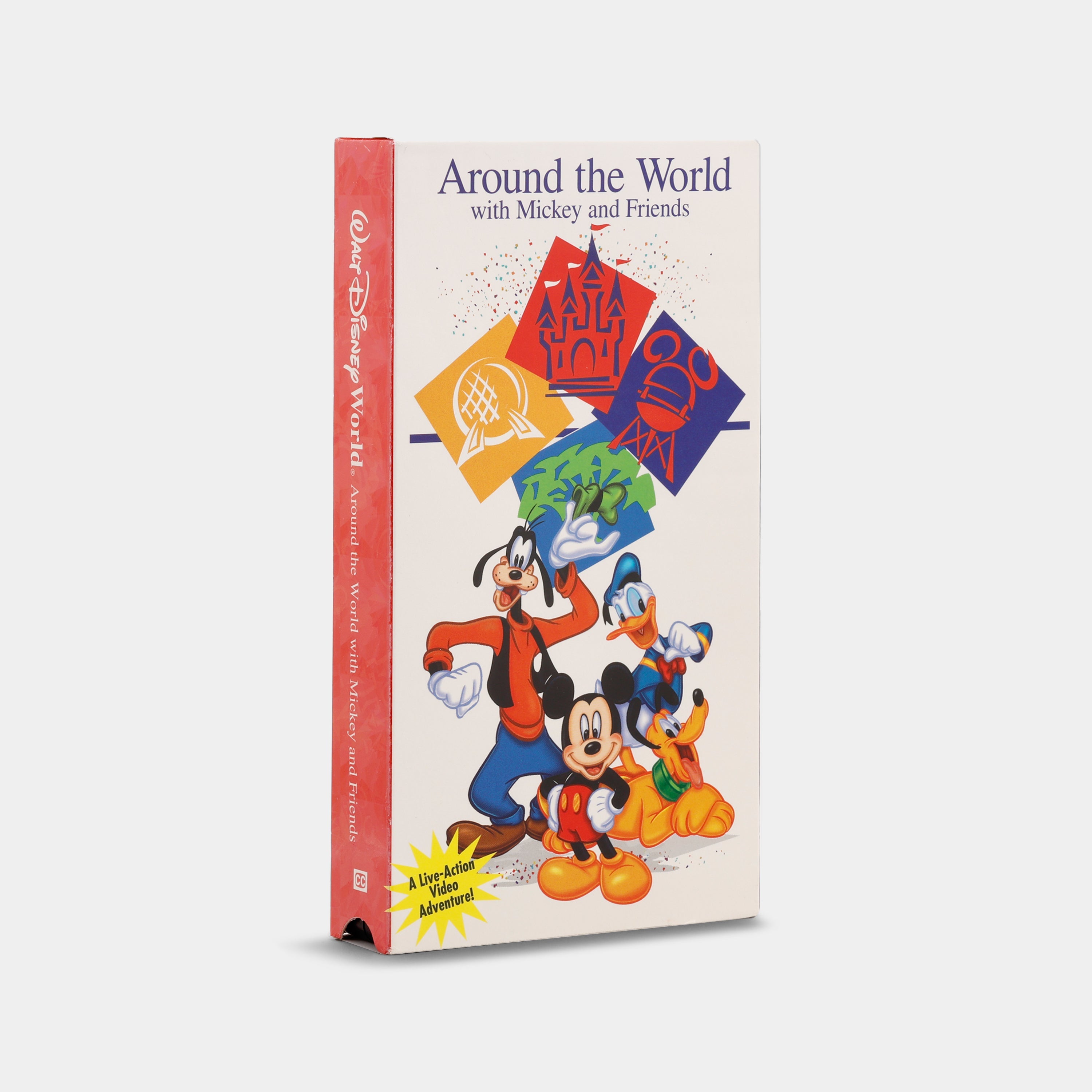 Around the World with Mickey and Friends VHS Tape