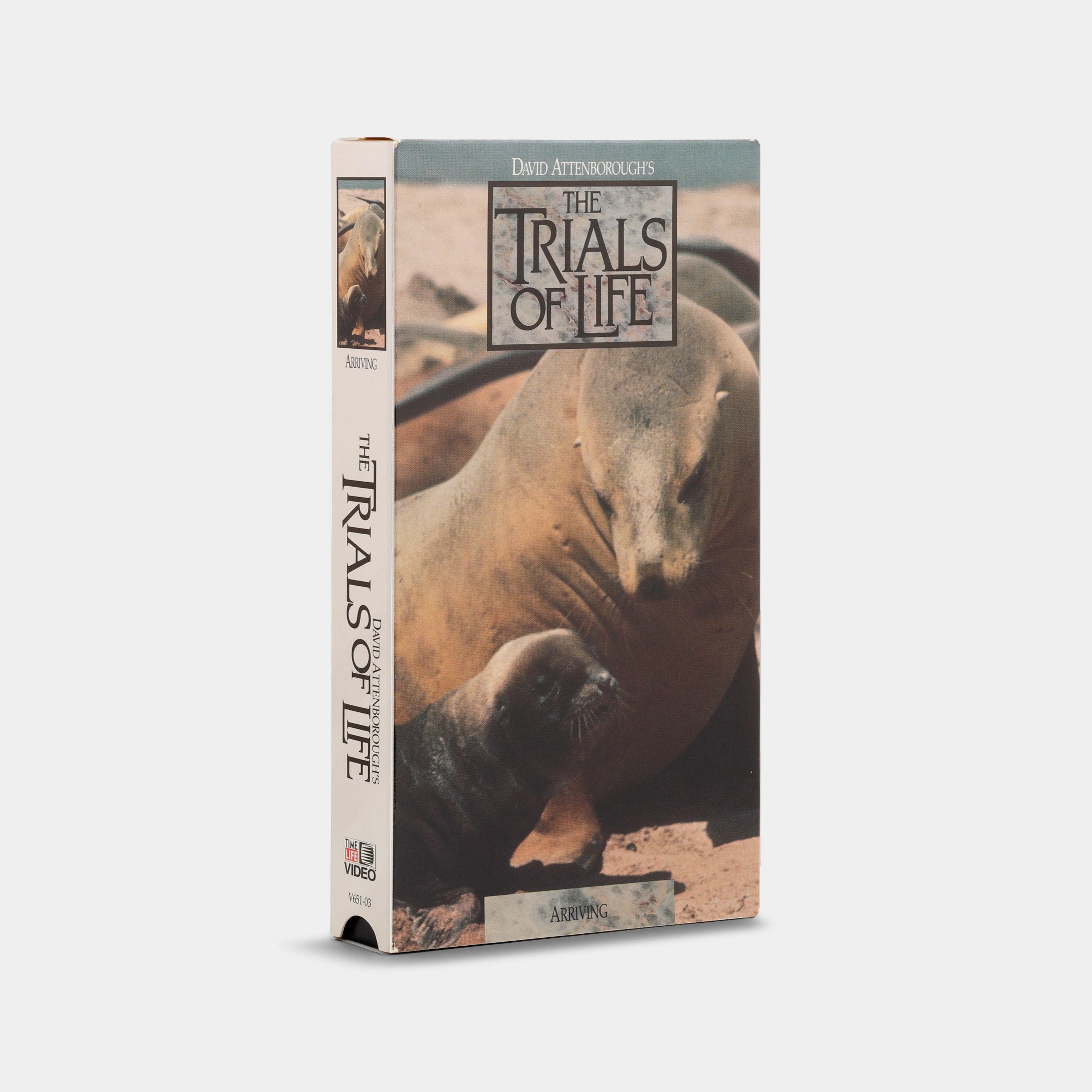 David Attenborough's The Trials of Life: Arriving VHS Tape