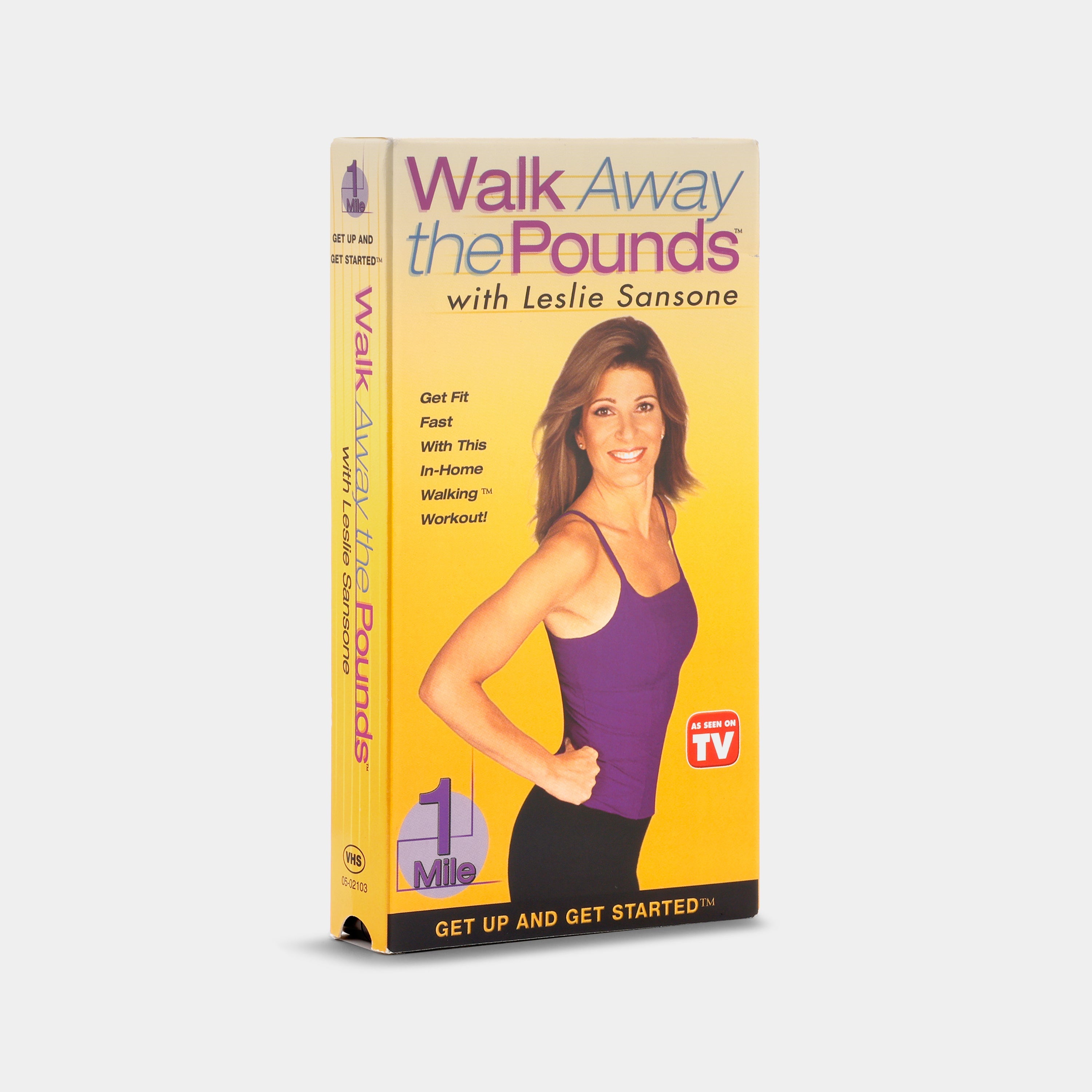 Walk Away the Pounds with Leslie Sansone: Get Up and Get Started VHS Tape