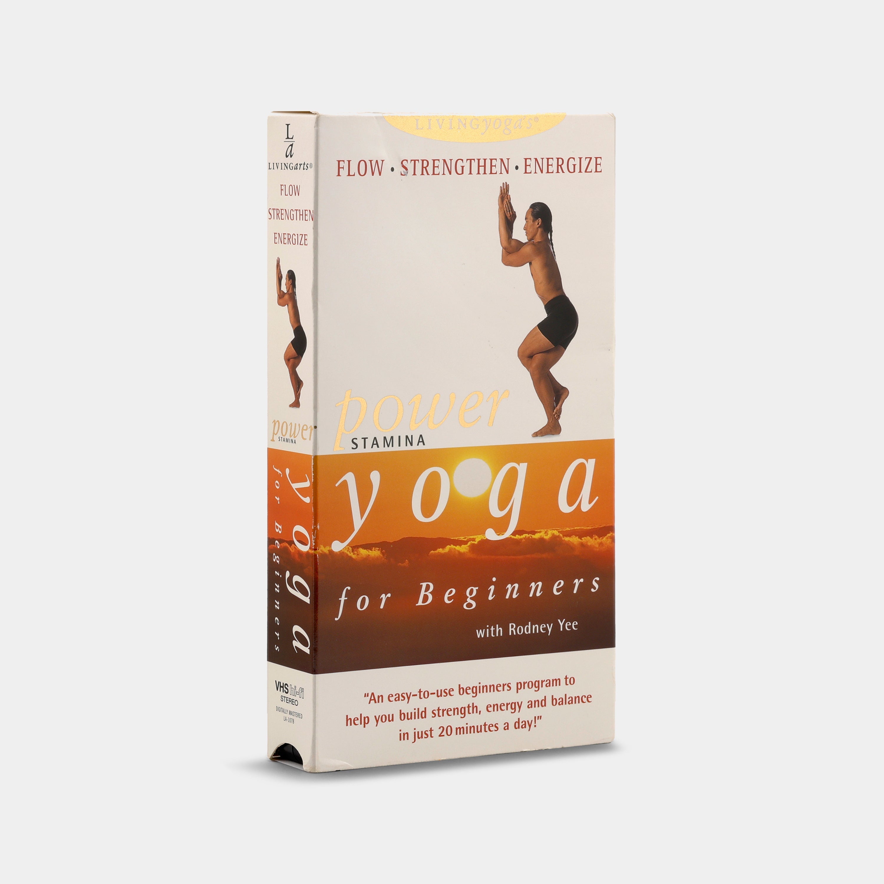 Living Yoga: Power Yoga for Beginners VHS Tape