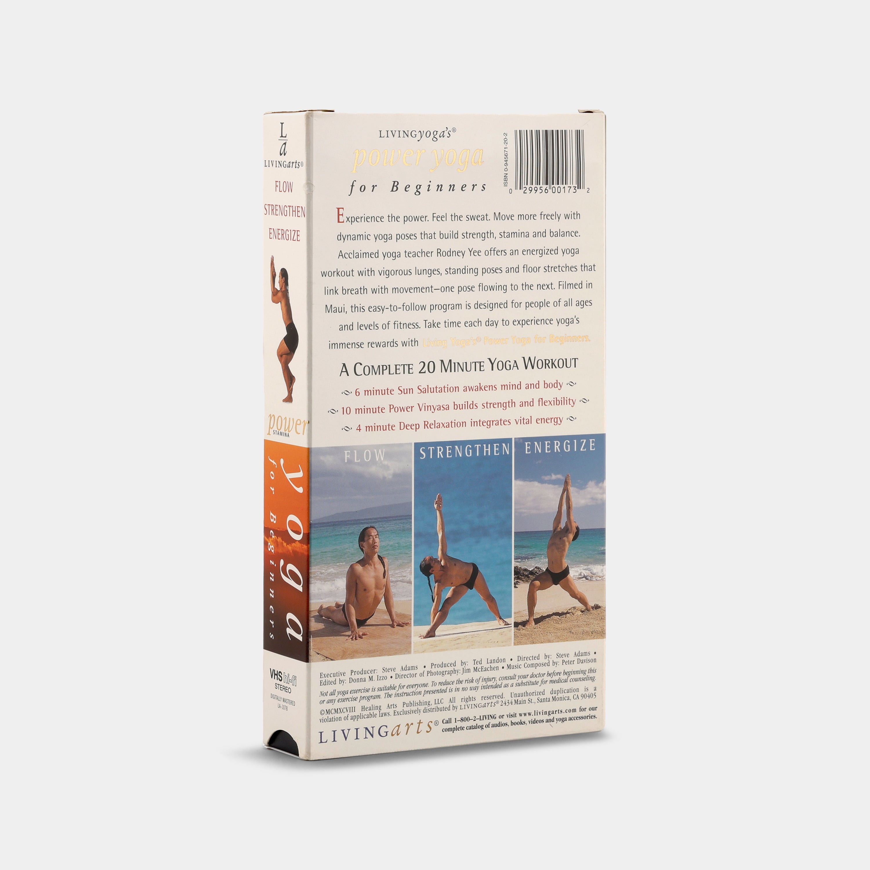 Living Yoga: Power Yoga for Beginners VHS Tape