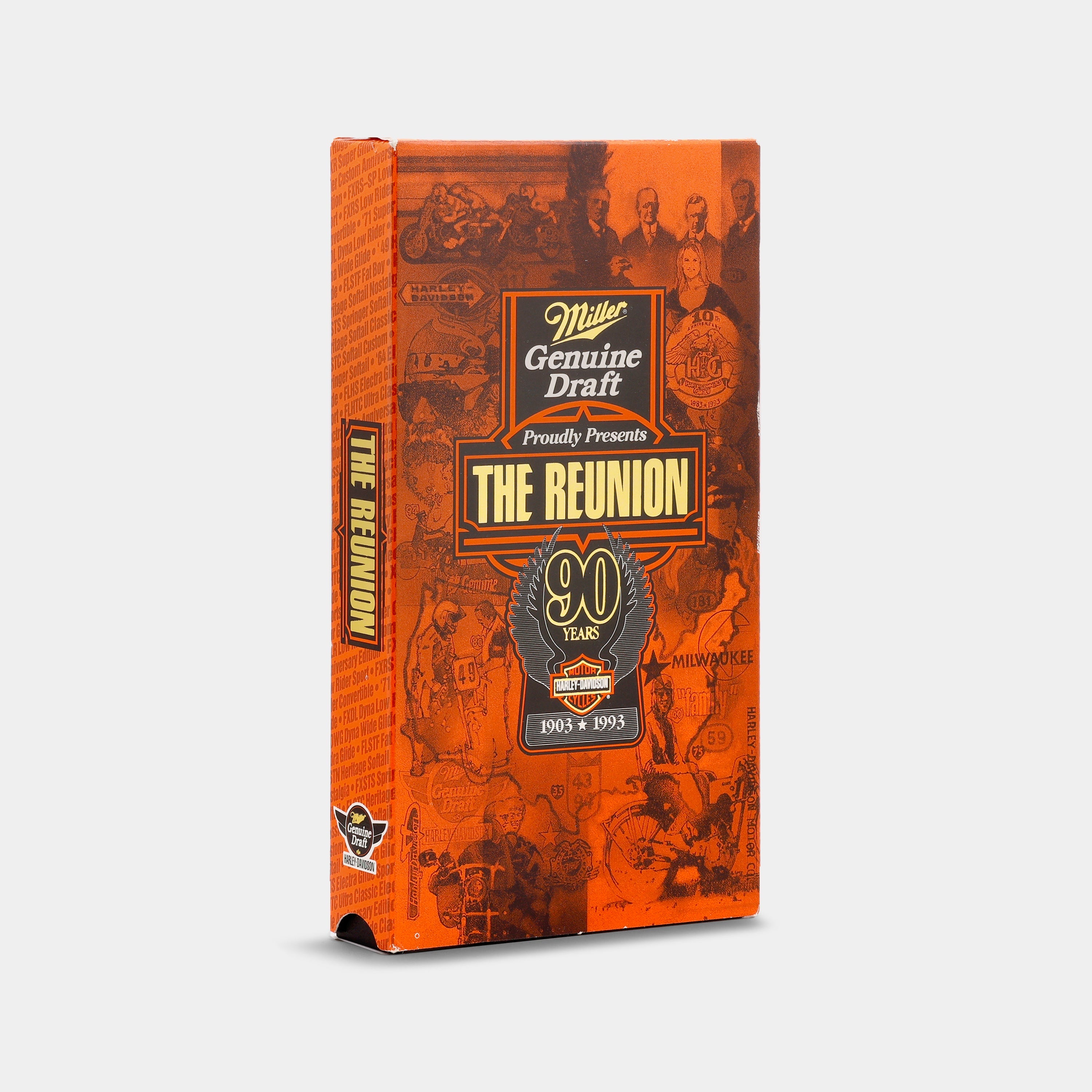 Road to Milwaukee: The Story of the Harley-Davidson 90th Reunion VHS Tape