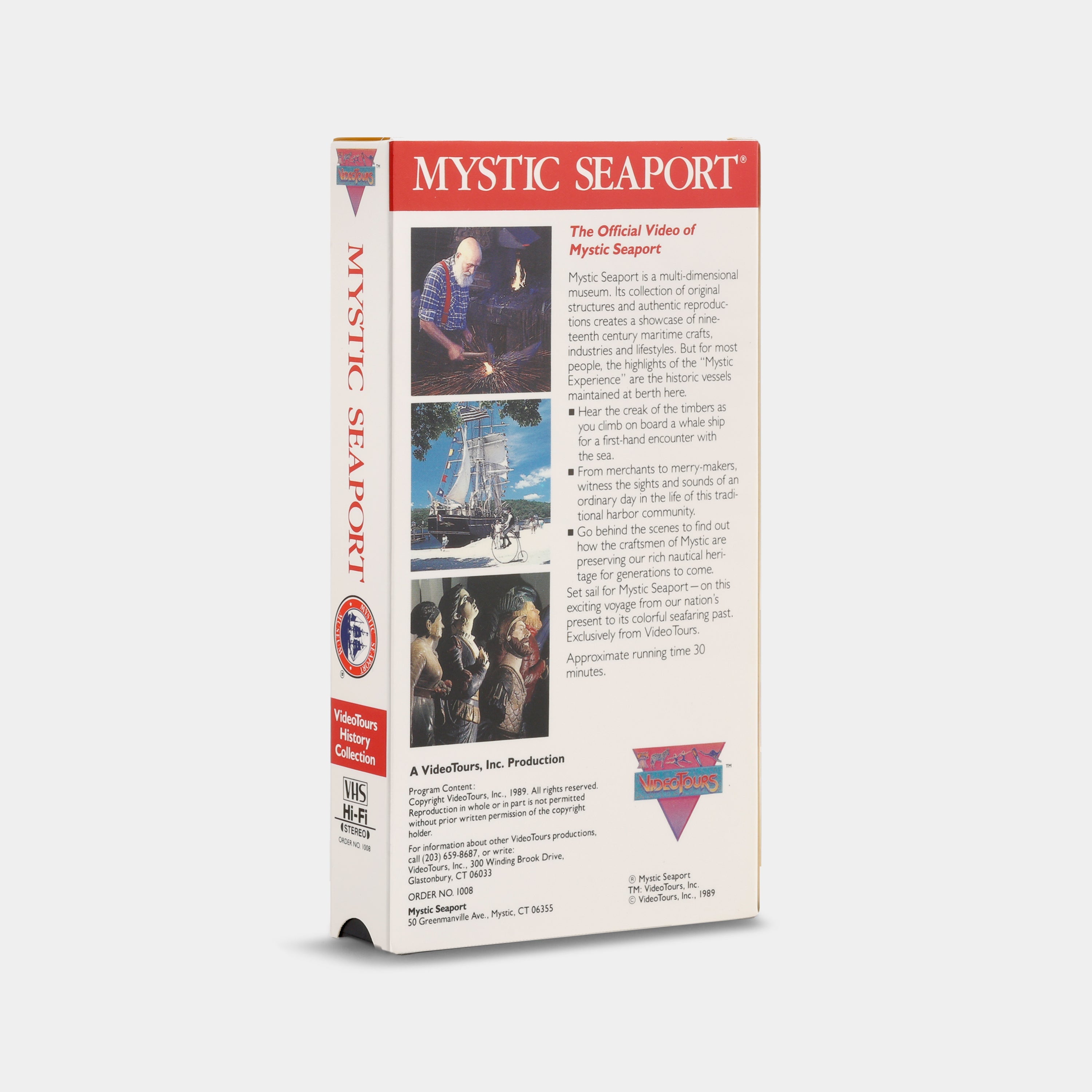 Mystic Seaport VHS Tape