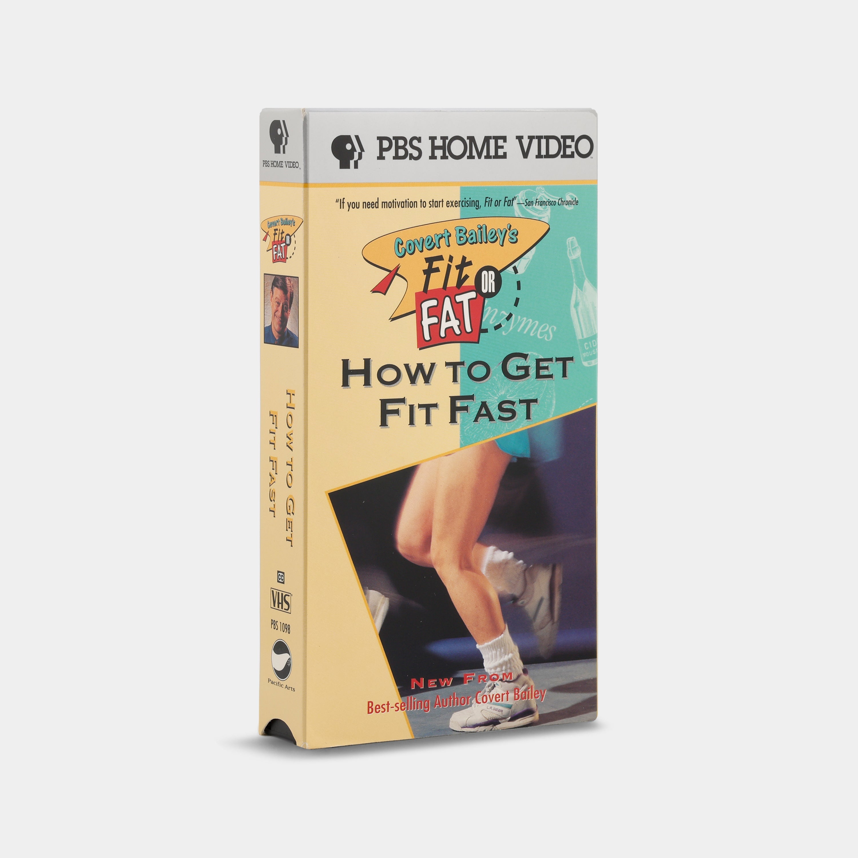 Covert Bailey's Fit or Fat: How to Get Fit Fast VHS Tape