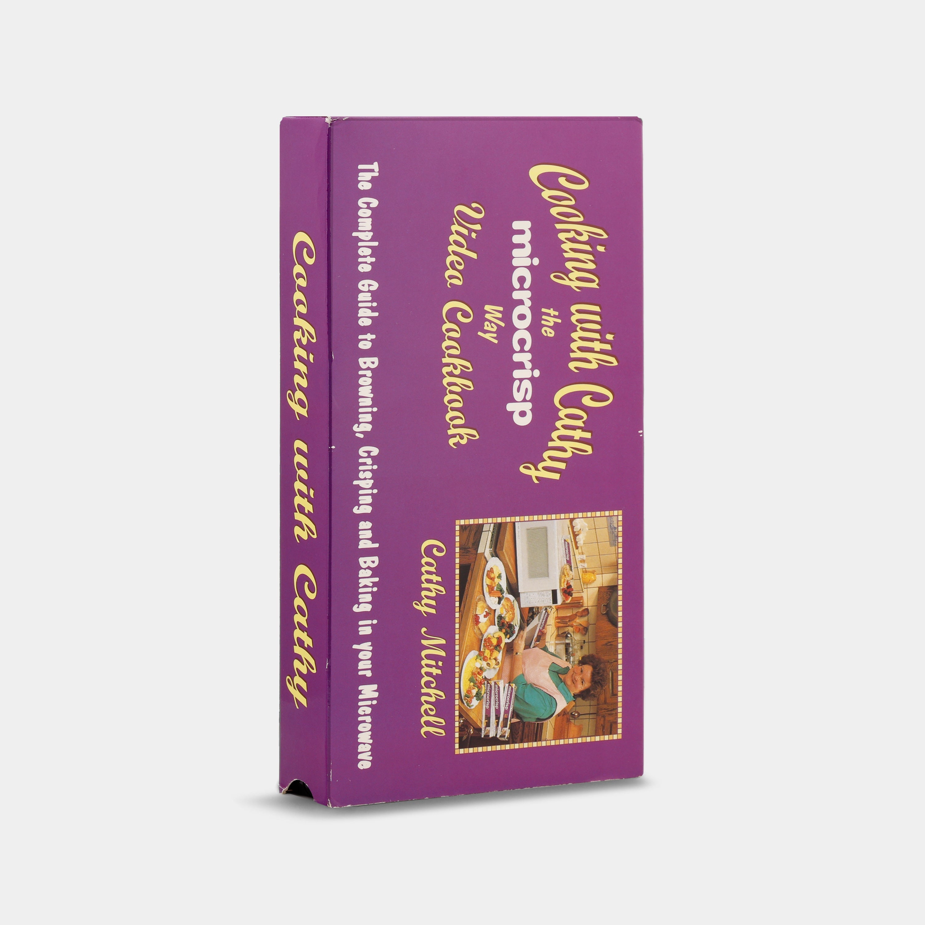 Cooking with Cathy: The Microcrisp Way Video Cookbook VHS Tape