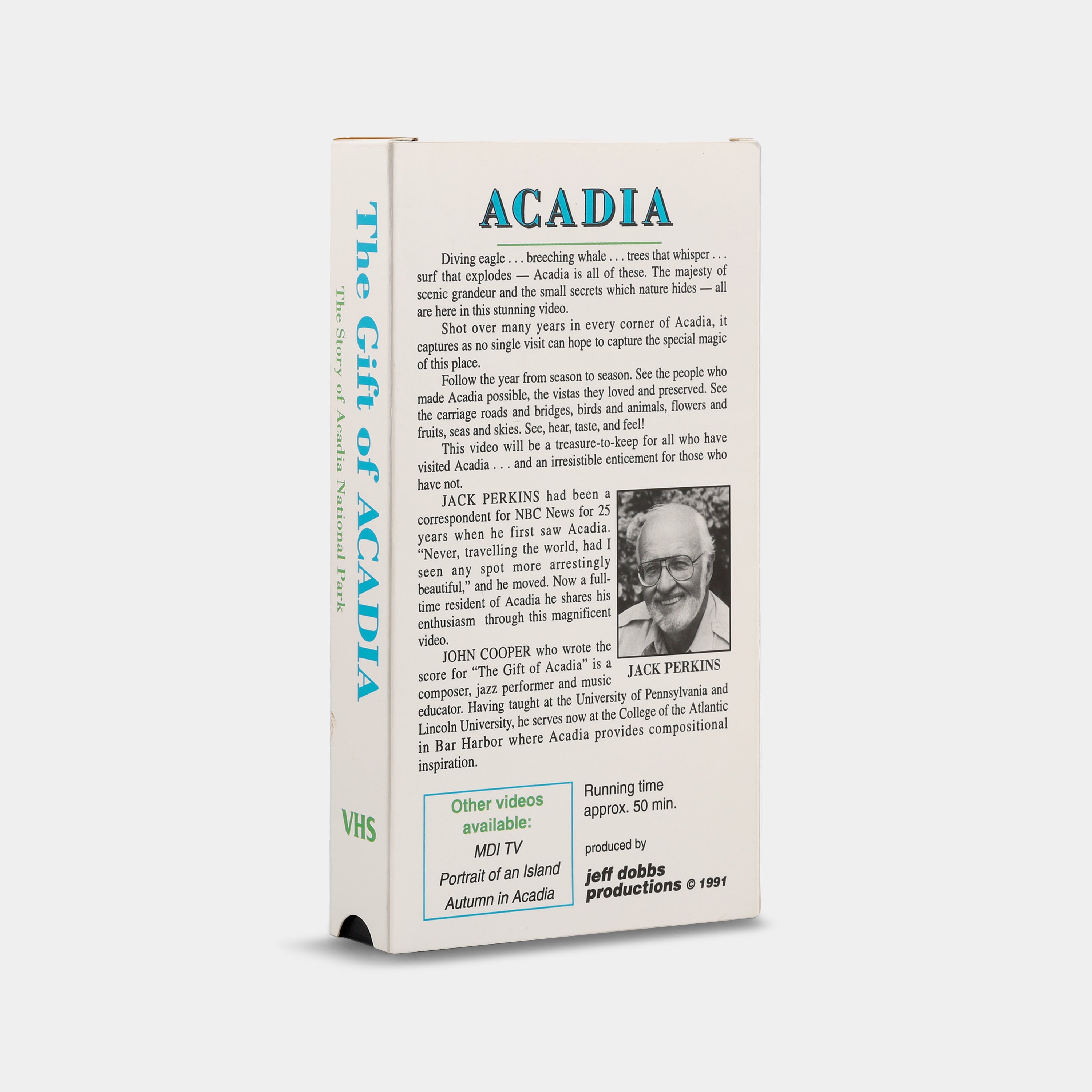 The Gift of Acadia: The Story of Acadia National Park VHS Tape