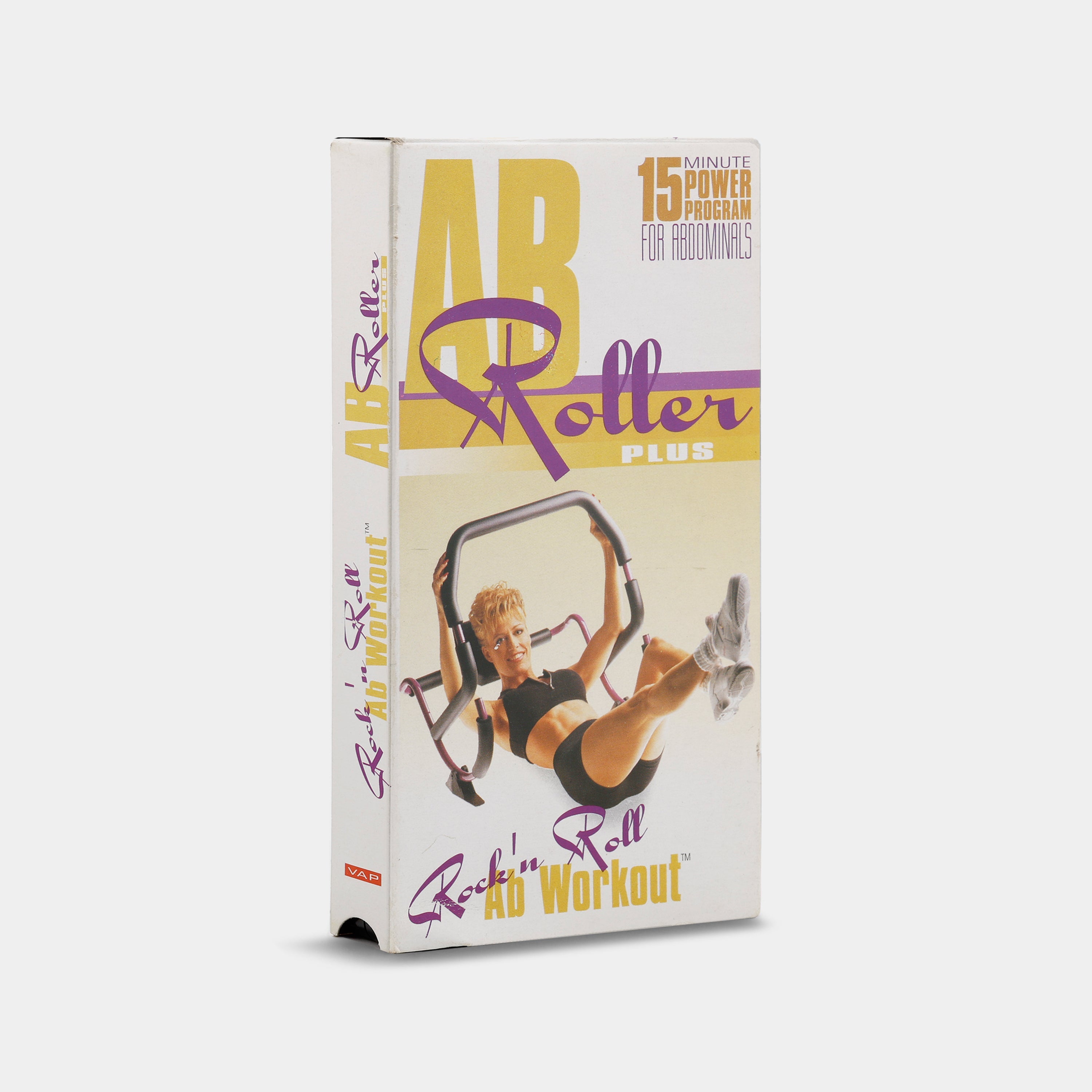 Ab Roller Plus: Rock 'n Roll Ab Workout VHS Tape