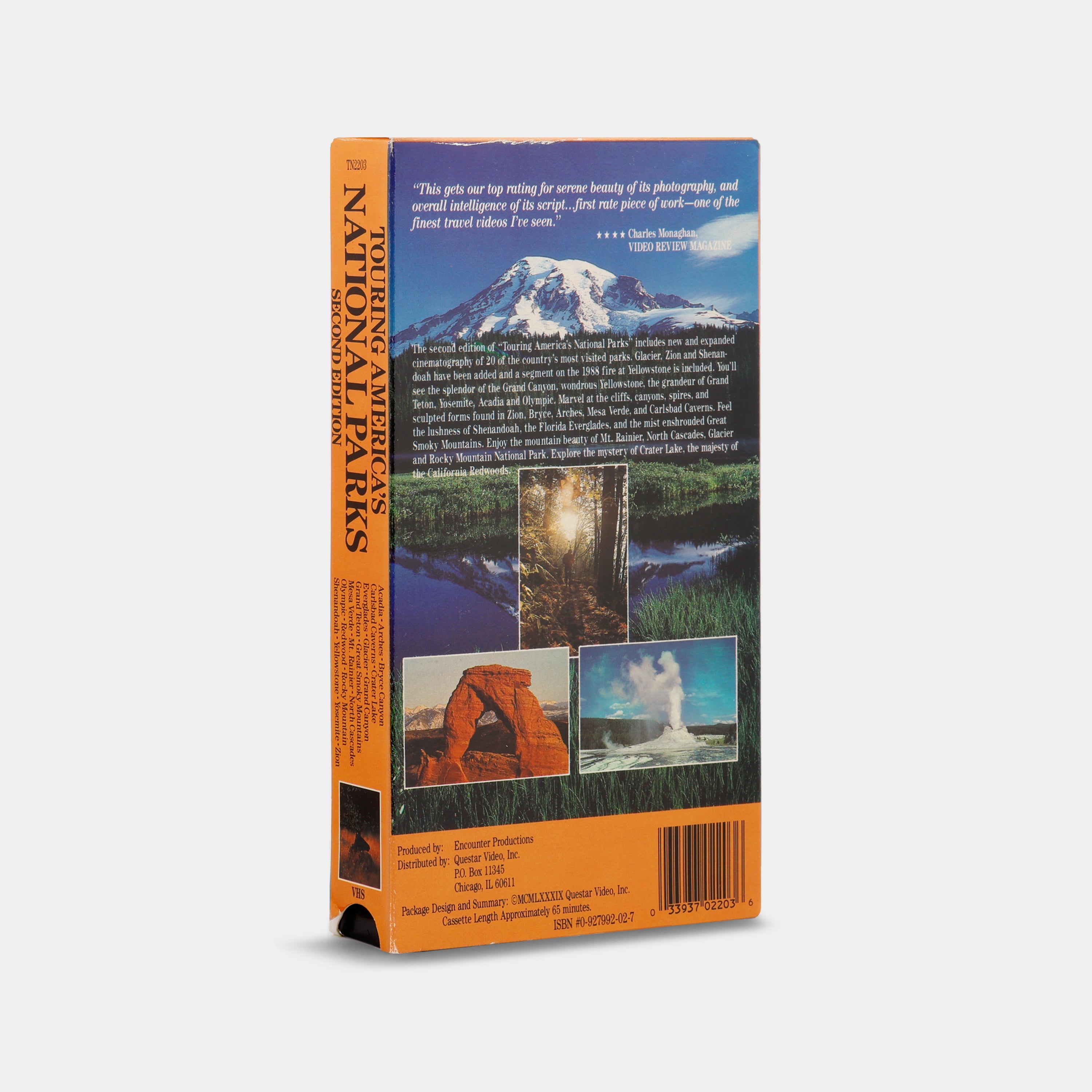 Touring America's National Parks: Second Edition VHS Tape
