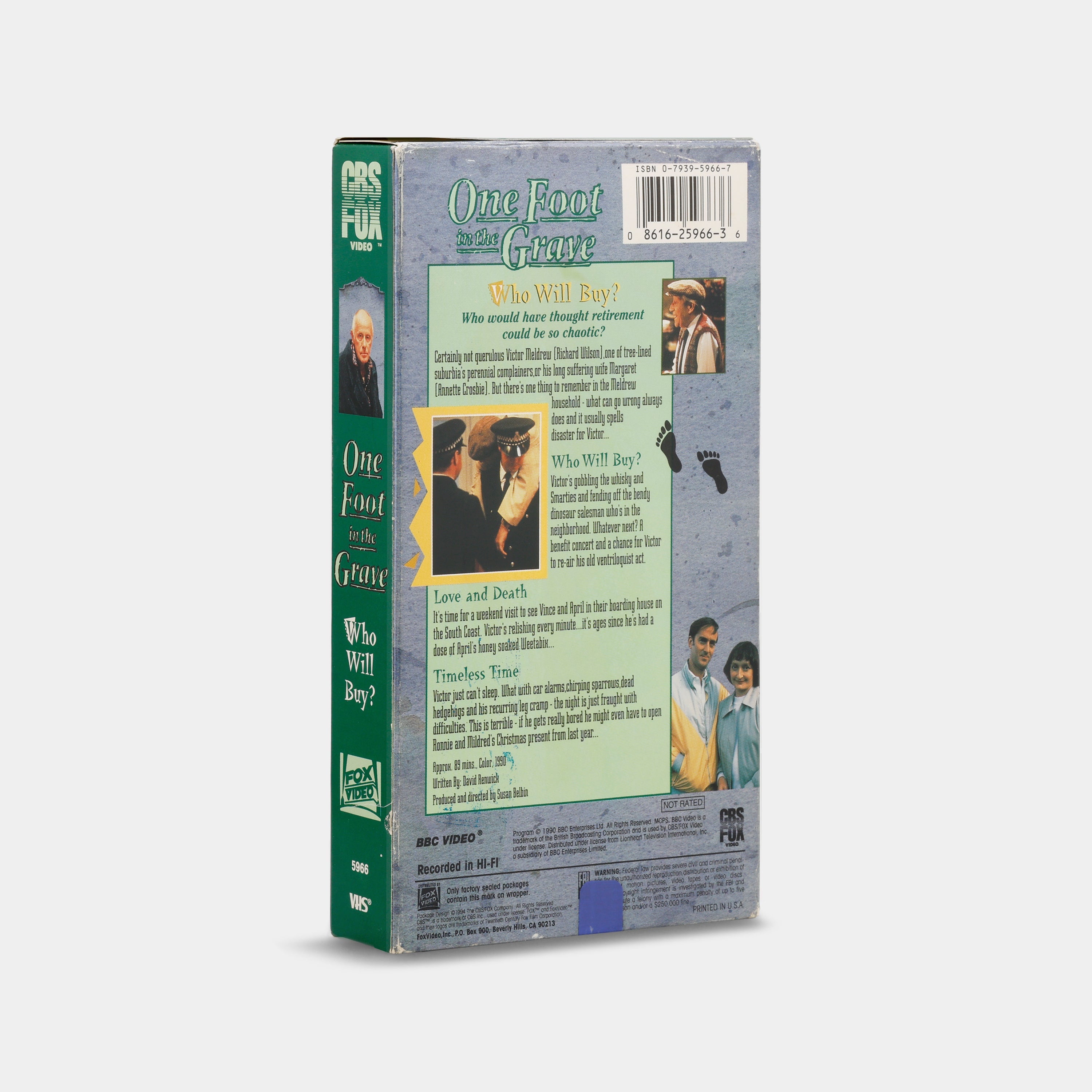 One Foot in the Grave: Who Will Buy? VHS Tape
