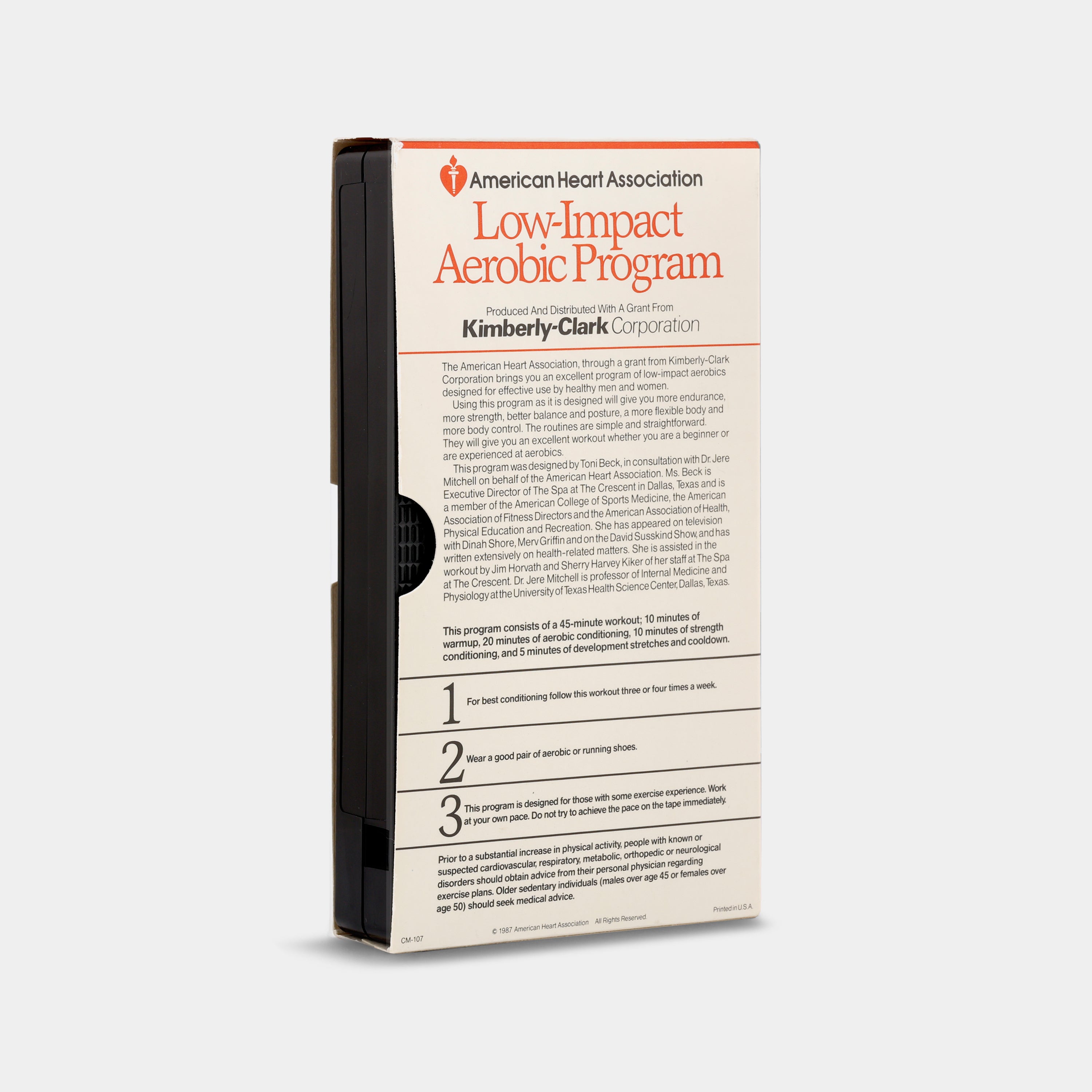 American Heart Association: Low-Impact Aerobic Program VHS Tape