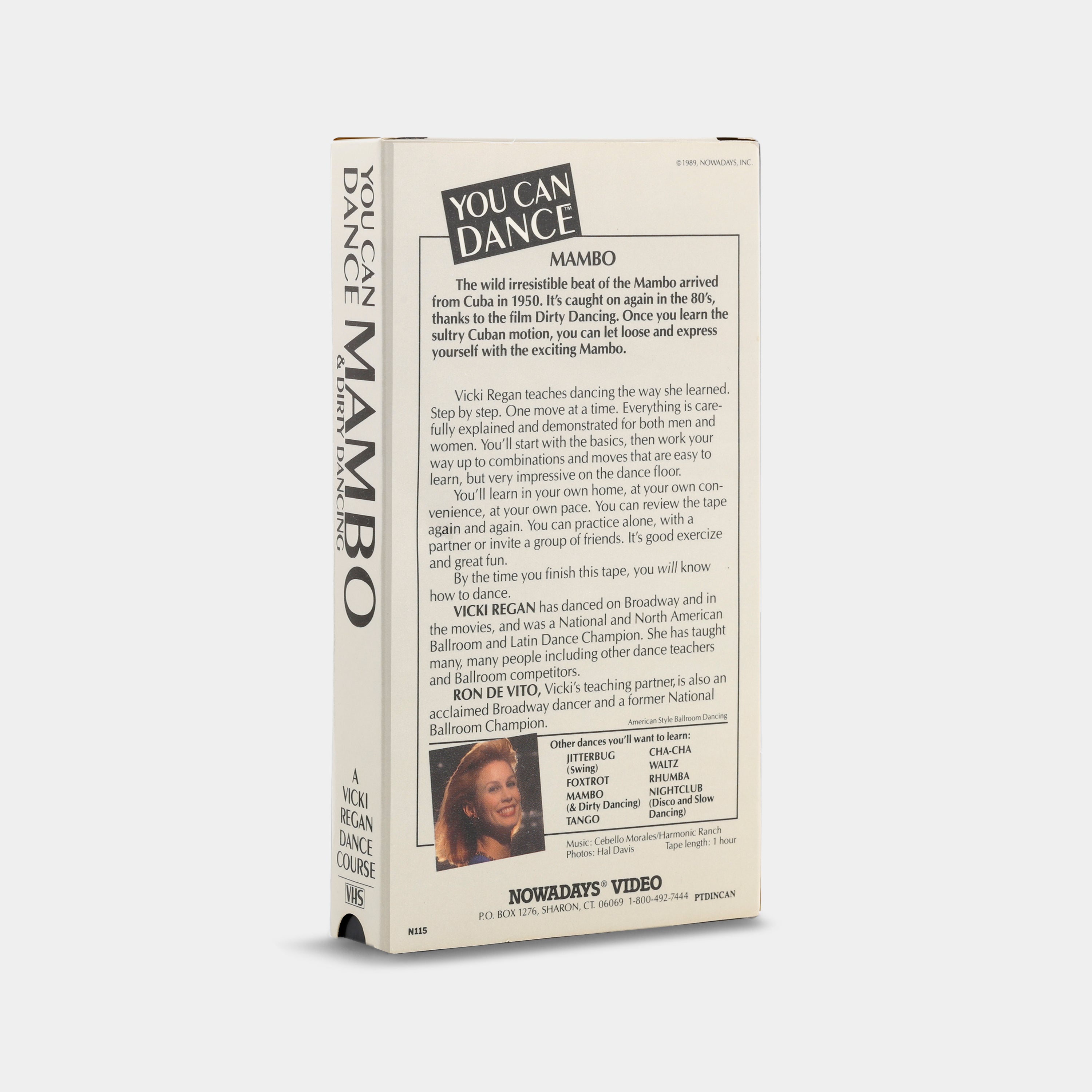 You Can Dance: Mambo VHS Tape