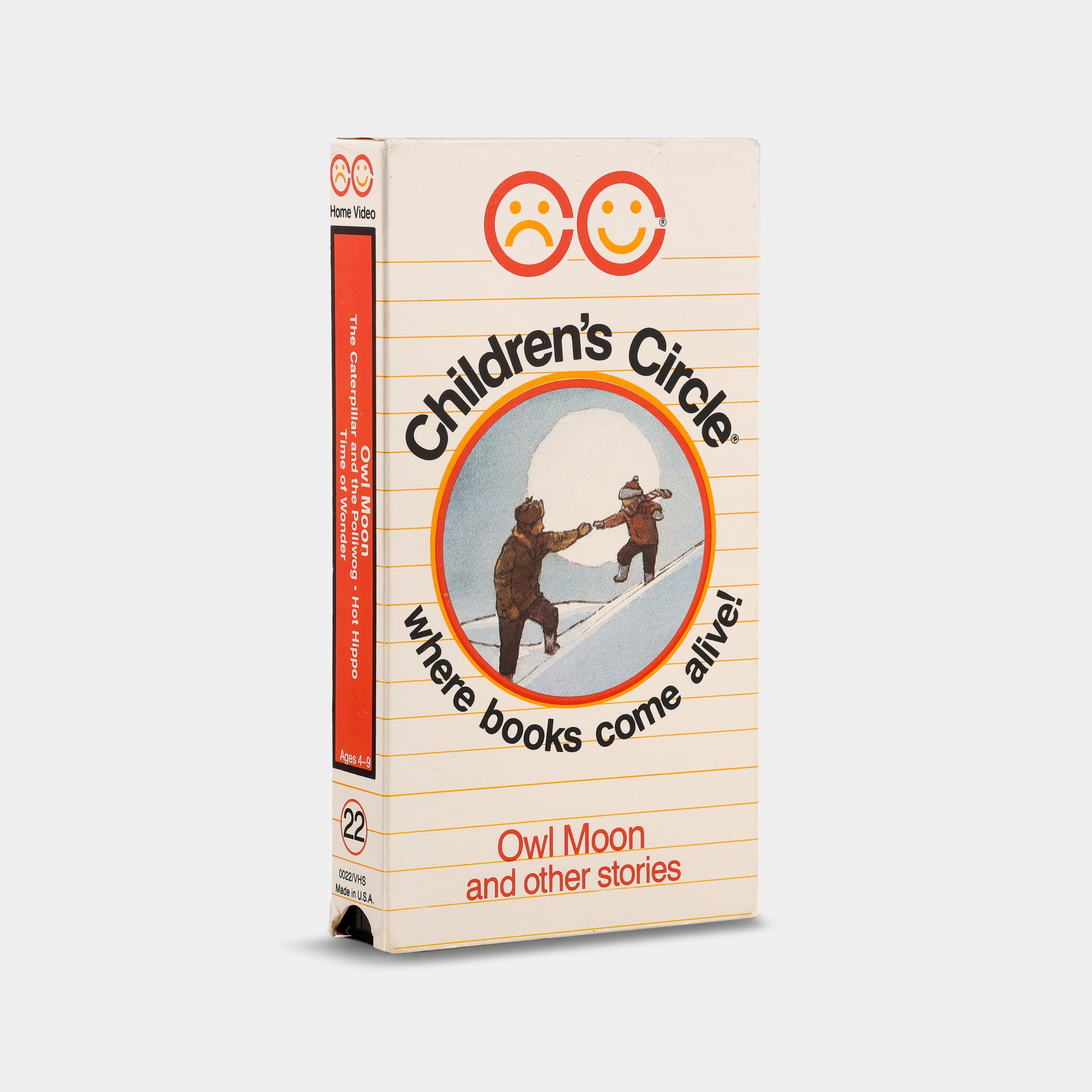 Children's Circle: Owl Moon and Other Stories VHS Tape
