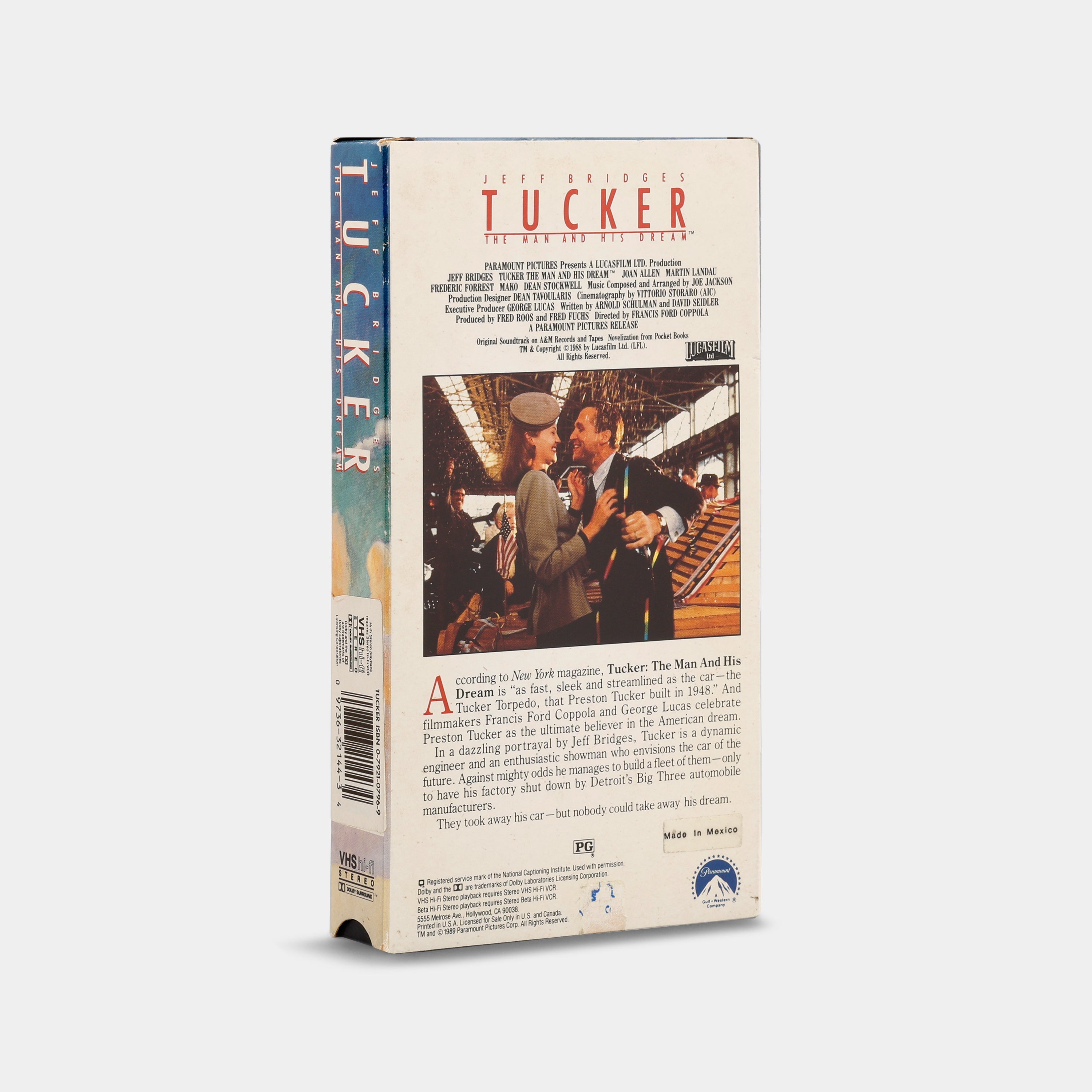 Tucker: The Man and His Dream VHS Tape