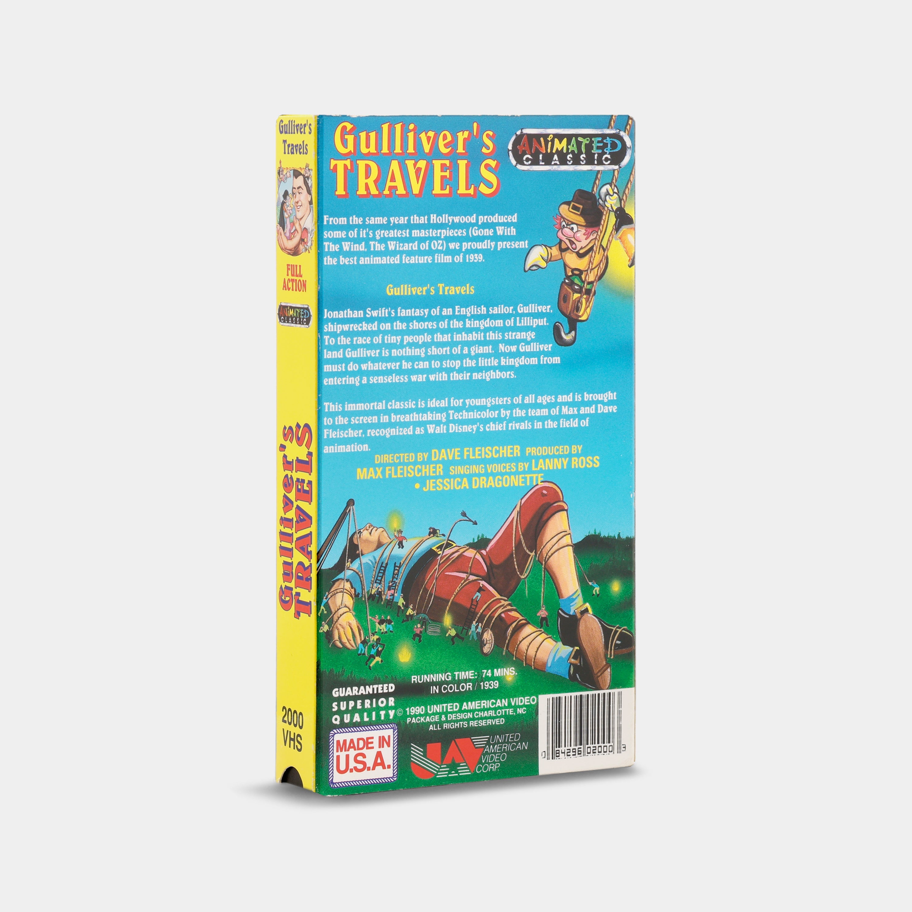 Gulliver's Travels VHS Tape