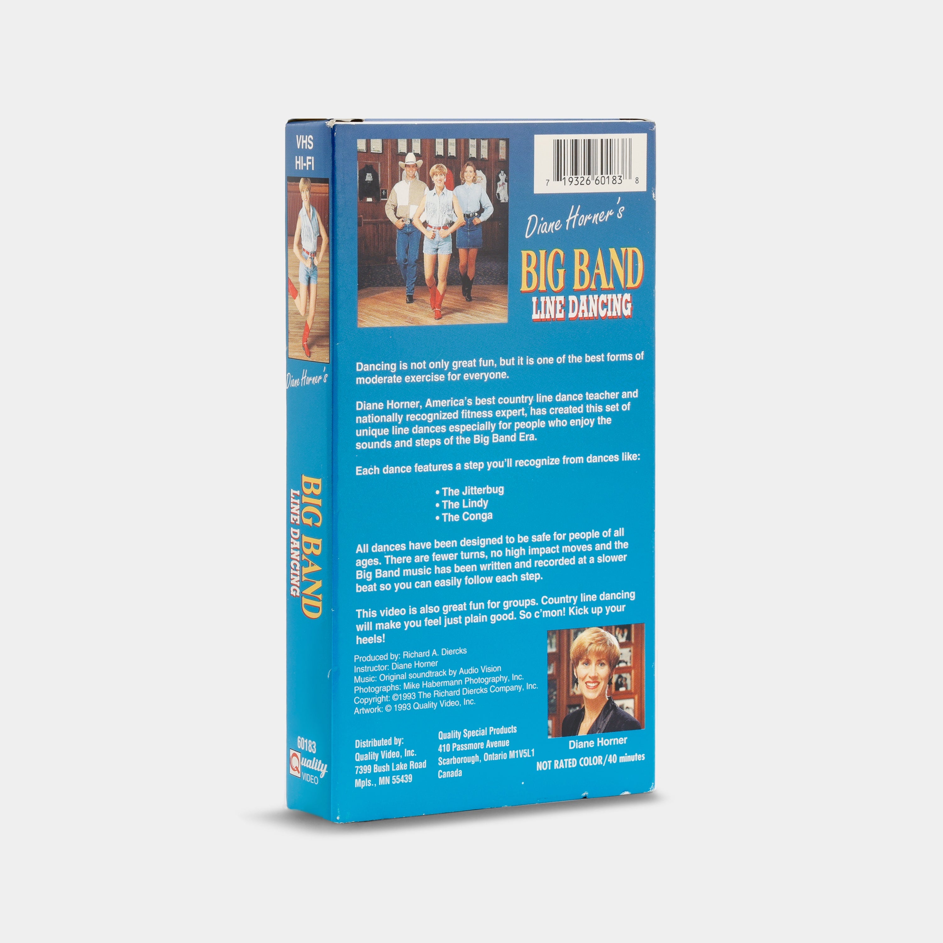 Diane Horner's Big Band Line Dancing VHS Tape – Retrospekt