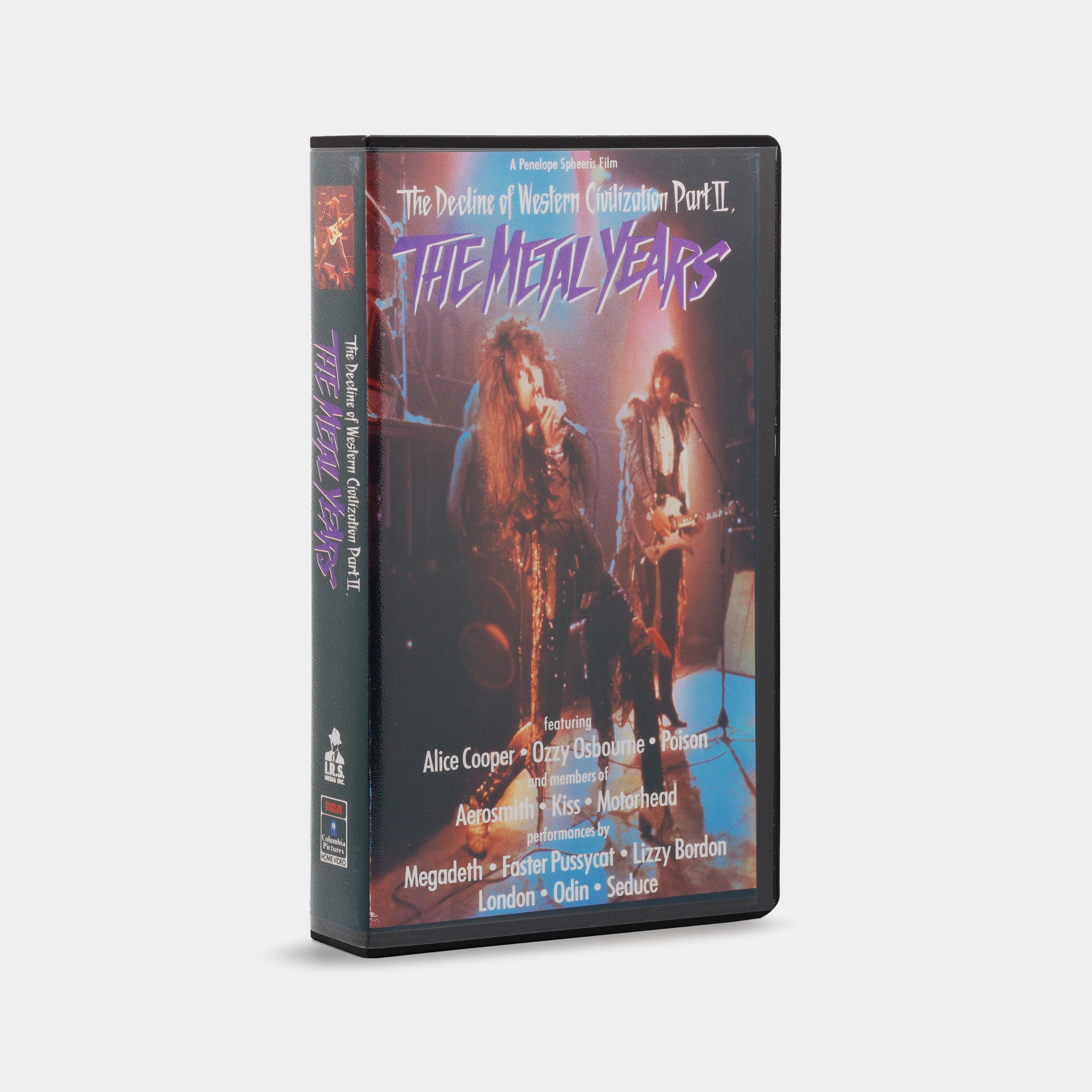 The Decline of Western Civilization Part II: The Metal Years VHS Tape