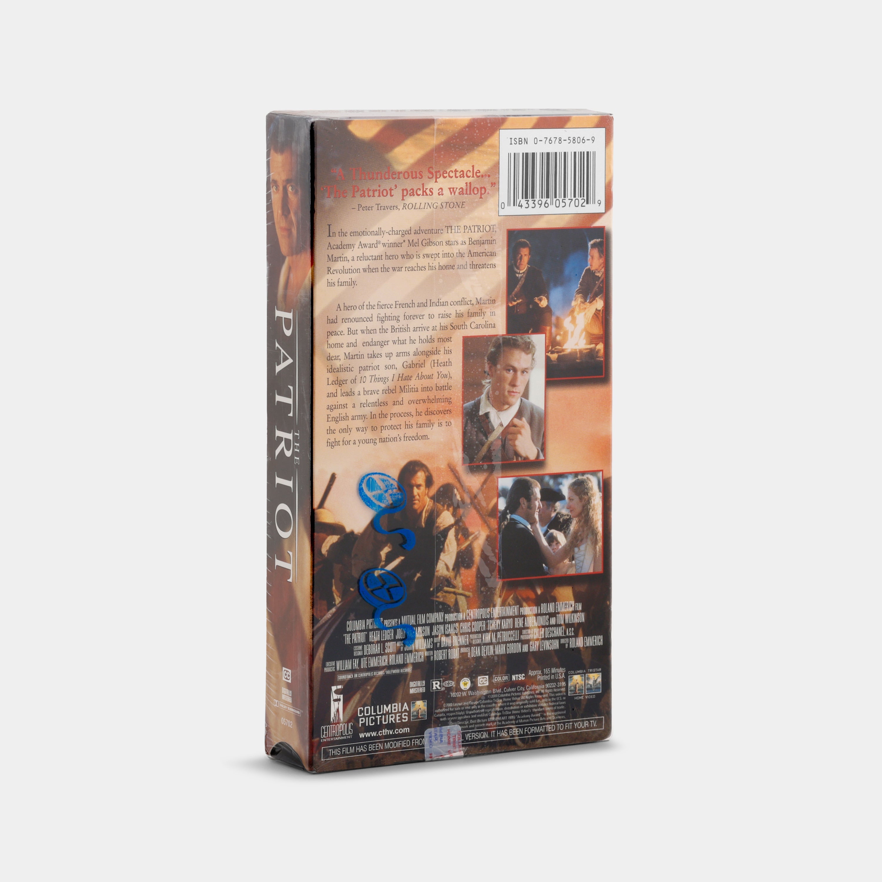 The Patriot (Sealed) VHS Tape