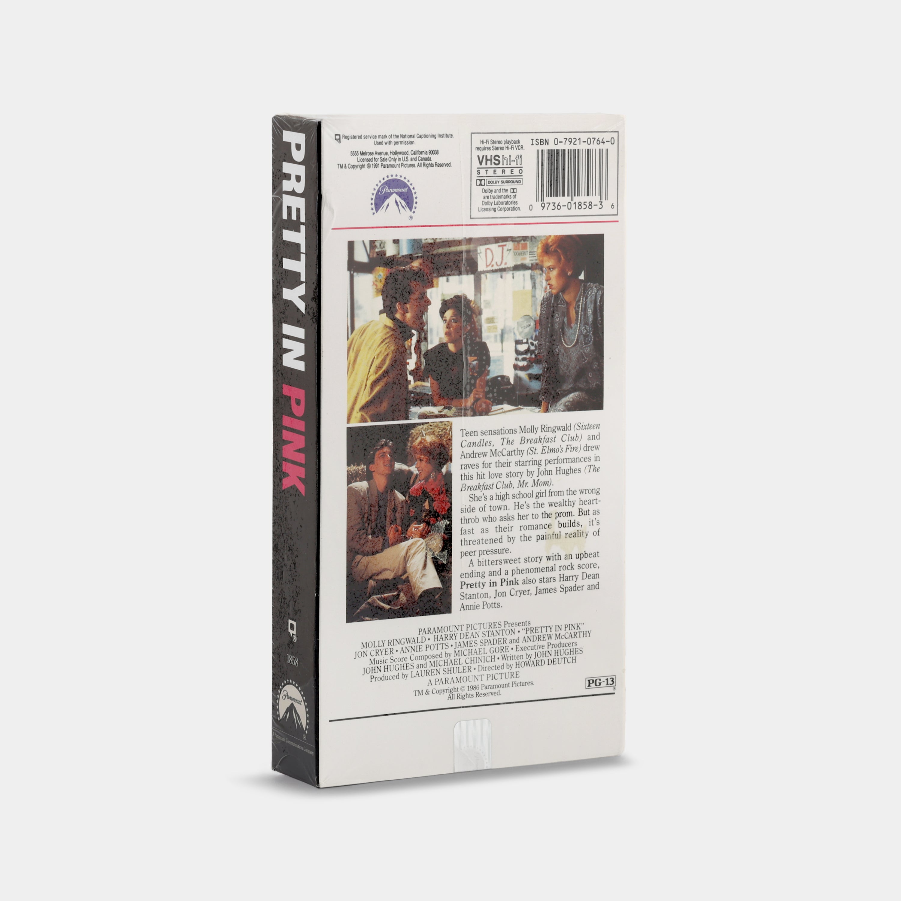 Pretty in Pink (Sealed) VHS Tape