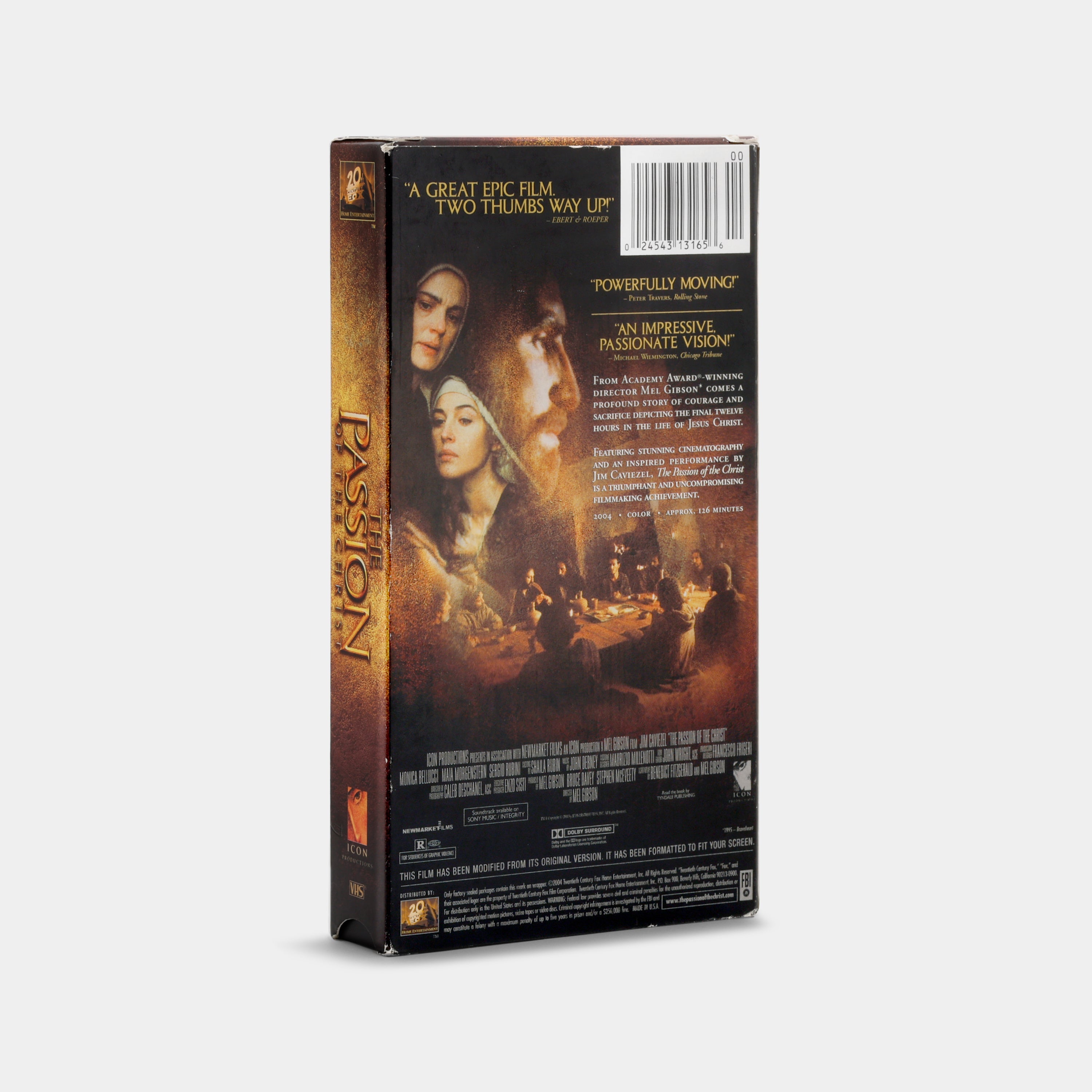 The Passion of the Christ VHS Tape