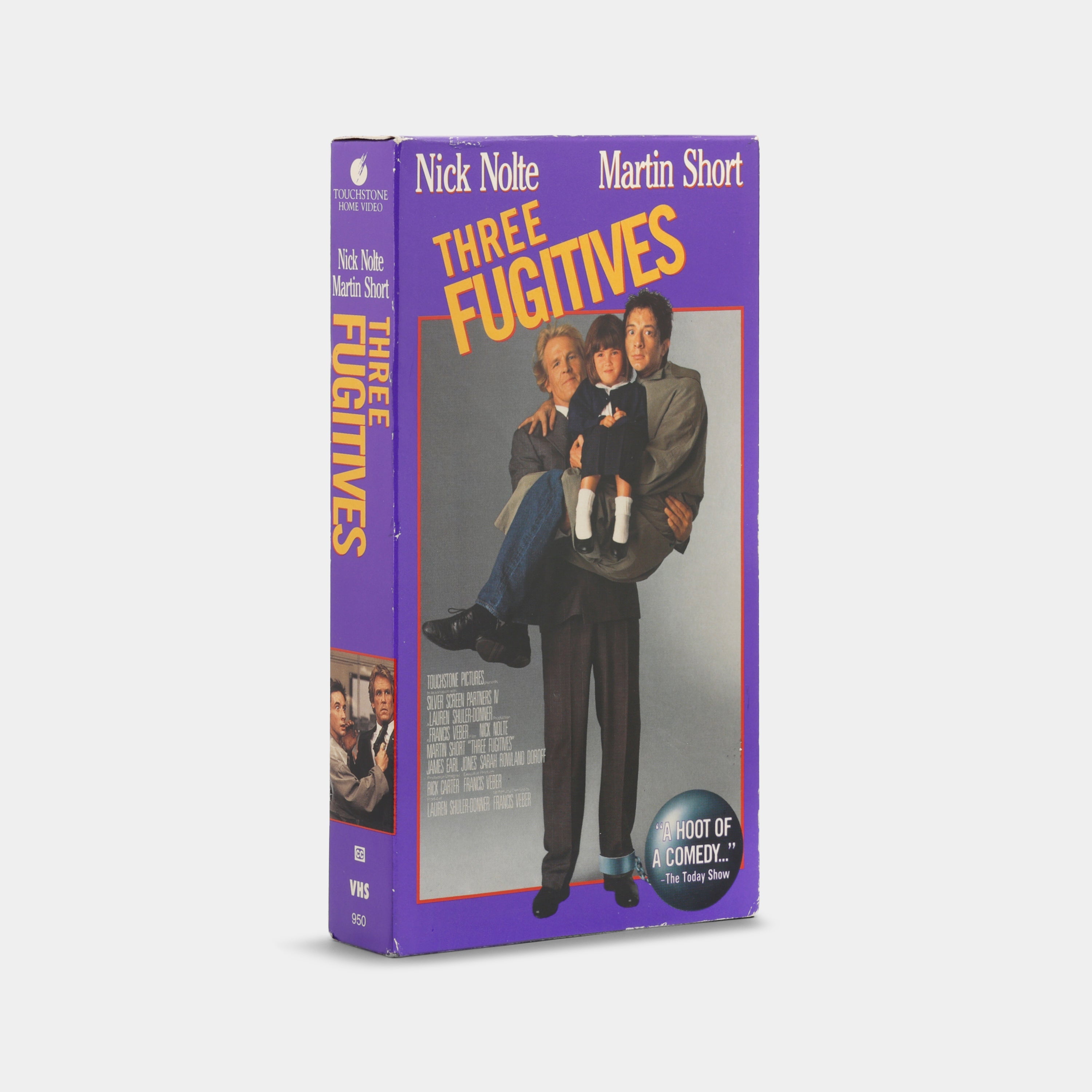 Three Fugitives VHS Tape