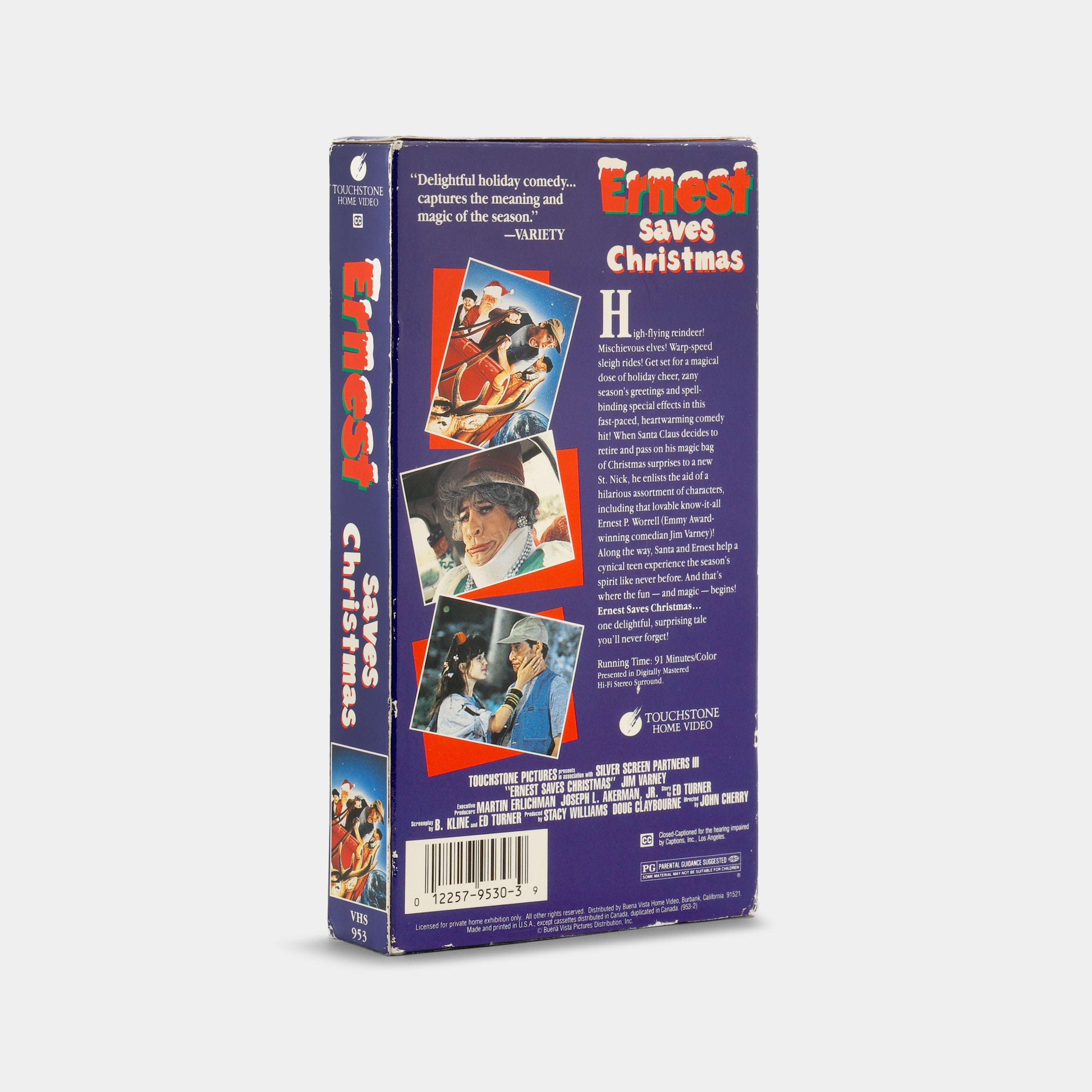 Ernest Saves Christmas VHS Tape
