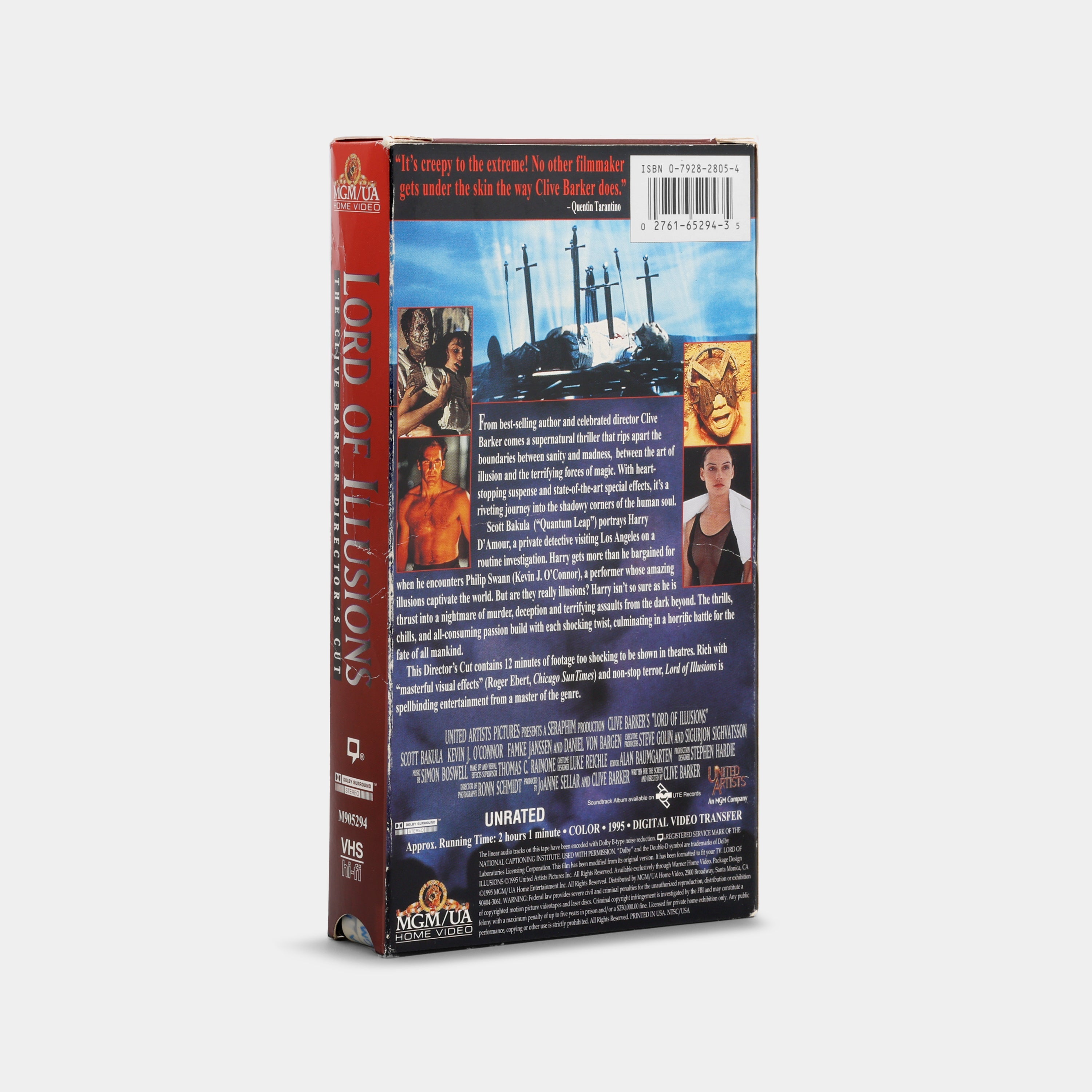Lord of Illusions VHS Tape