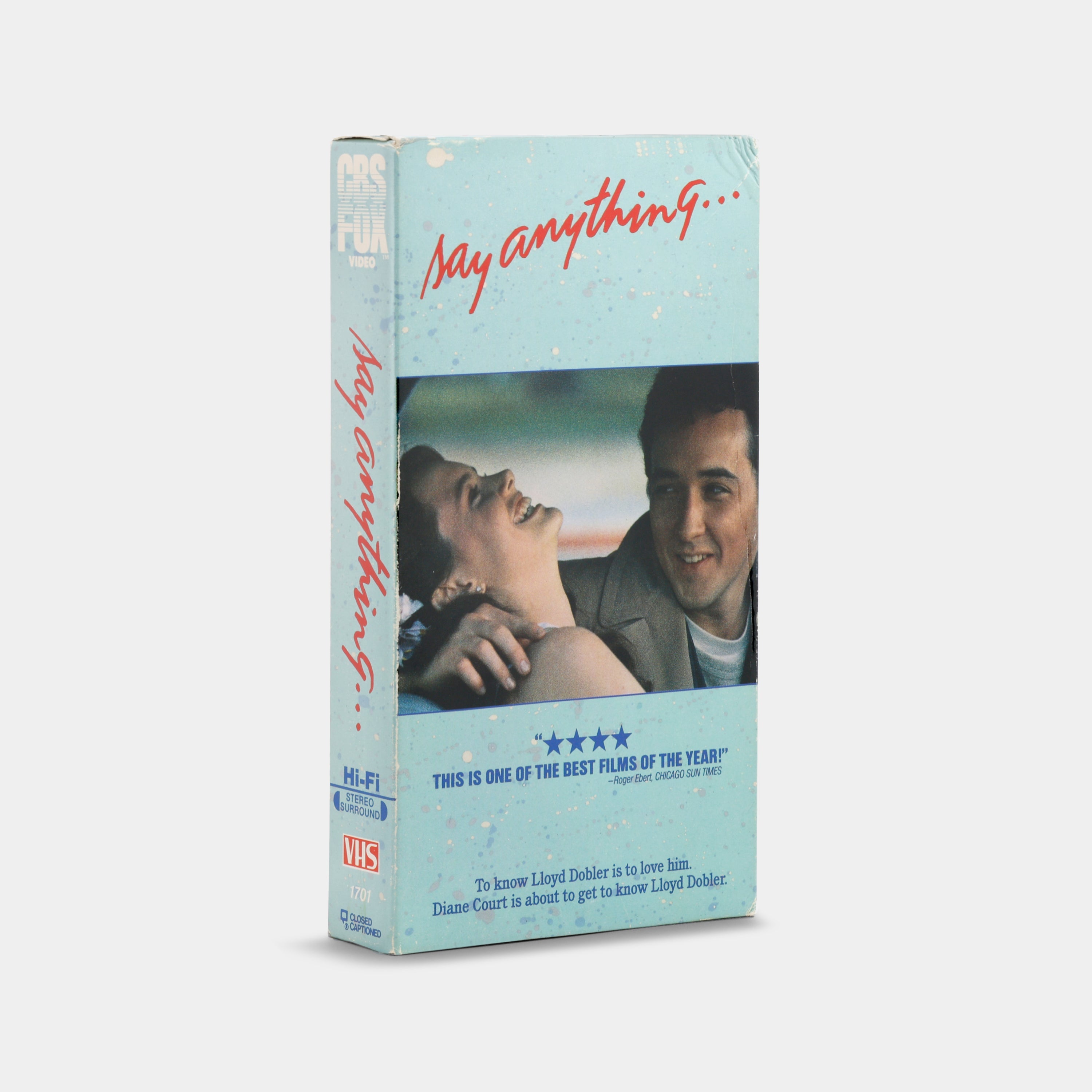 Say Anything... VHS Tape