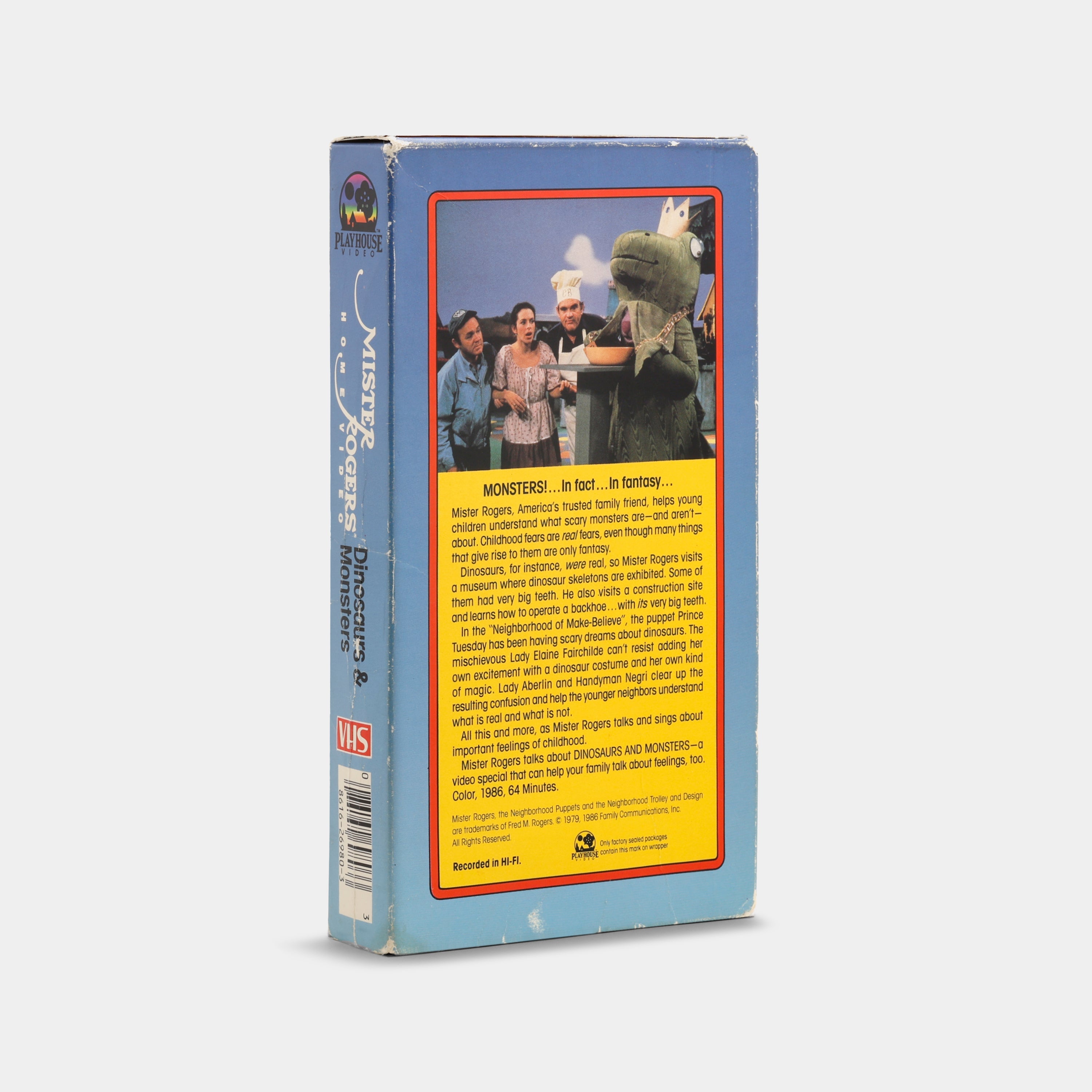 Mister Rogers: Dinosaurs and Monsters VHS Tape