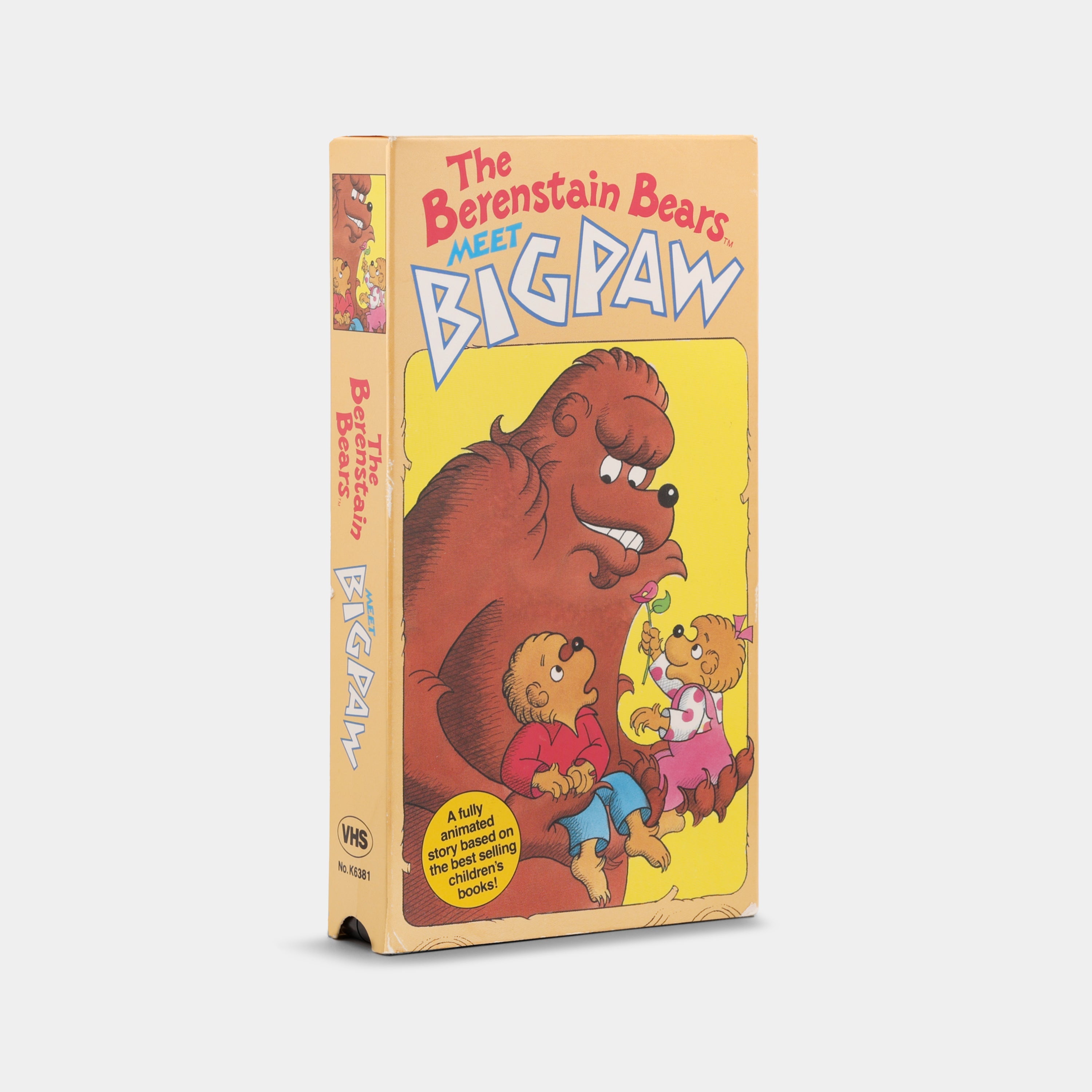 The Berenstain Bears Meet Bigpaw VHS Tape