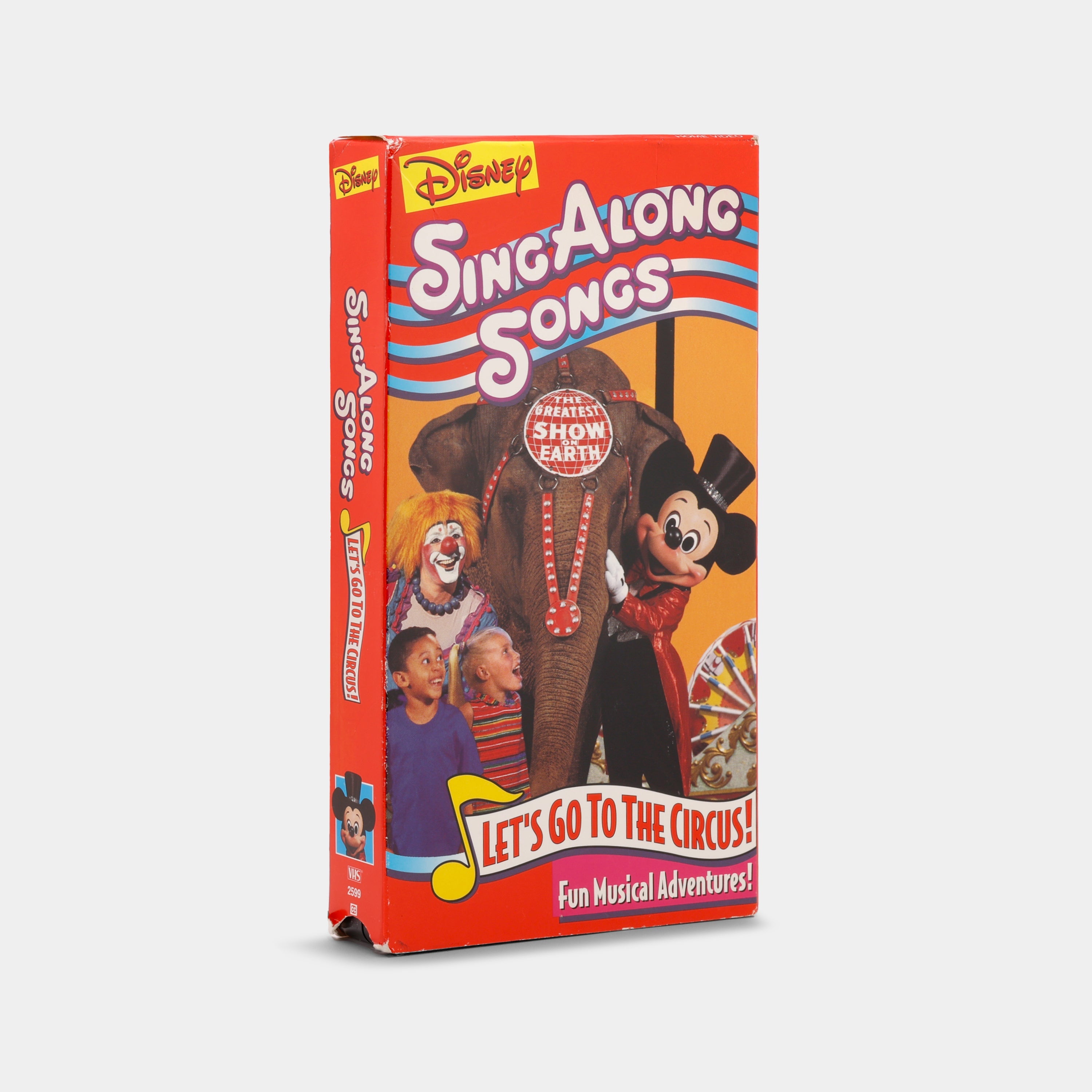 Disney Sing Along Songs: Let's Go to the Circus! VHS Tape